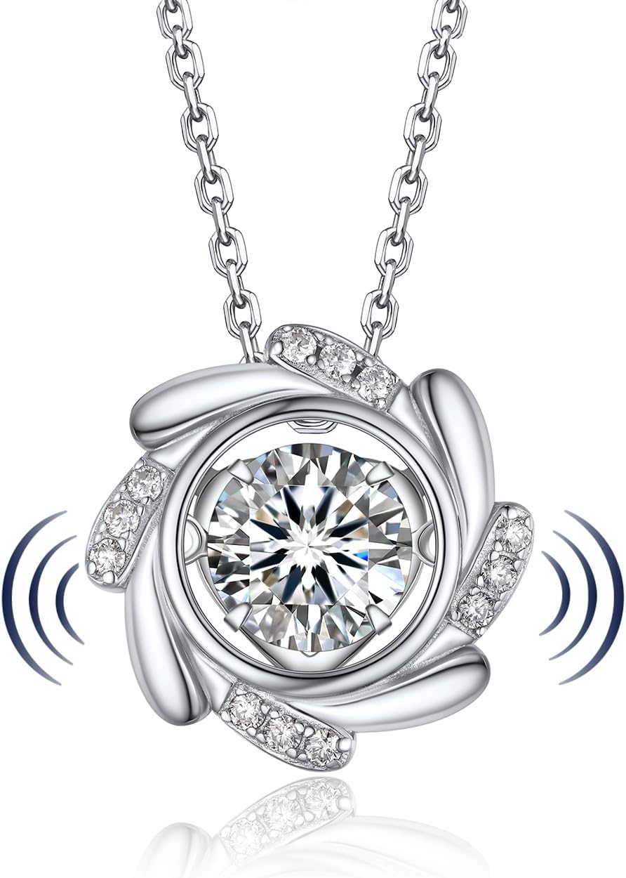 Detalle de MomentWish Collier Femme 1 Carat đź’Ž