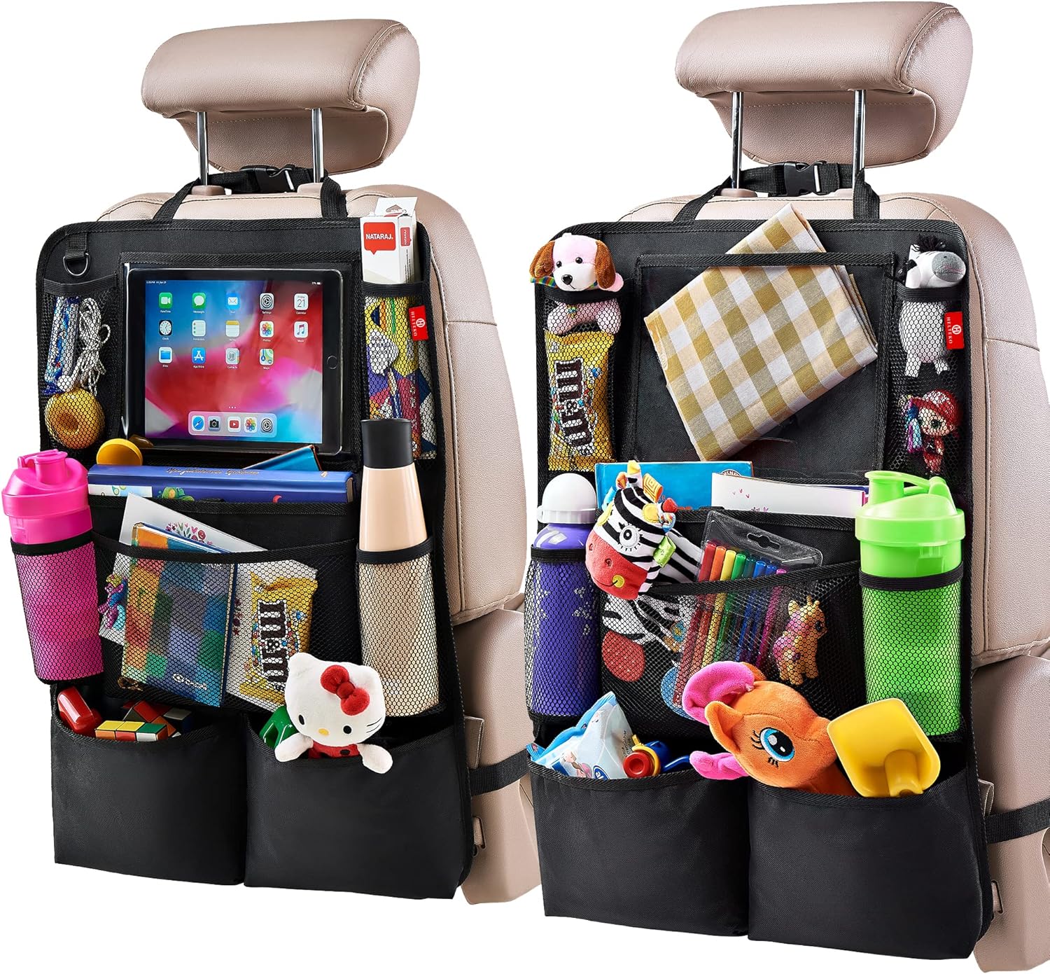 Detalle de Helteko Backseat Car Organizer 2 Pack