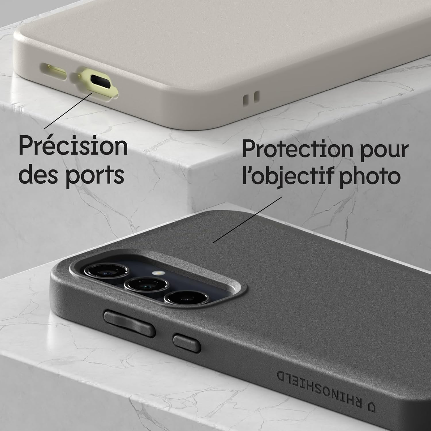 Thumbnail 3 de RhinoShield SolidSuit pour Galaxy A55 : coque fine mate anti-chocs