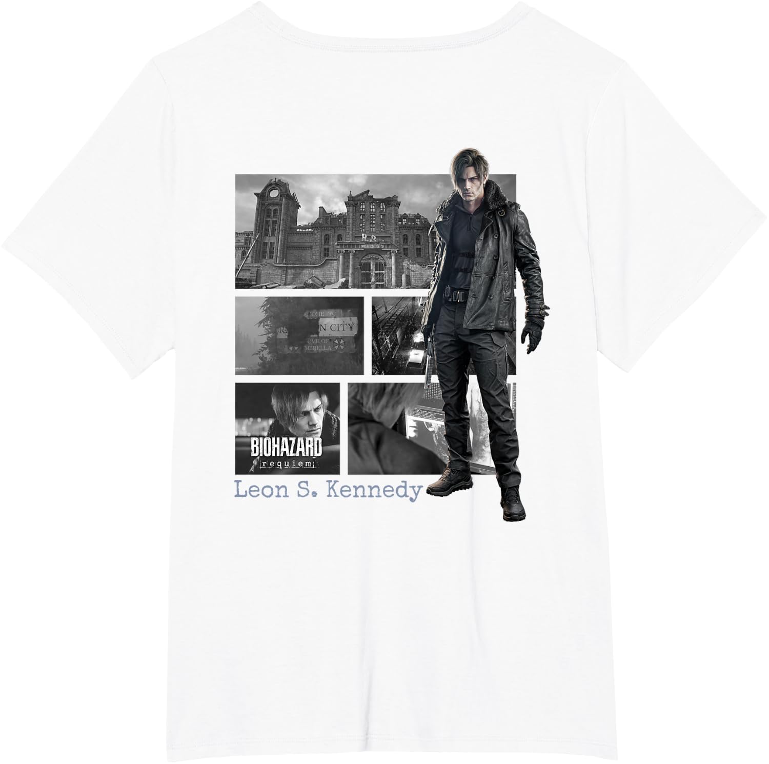 Thumbnail 5 de Resident Evil Requiem Leon BP T-Shirt