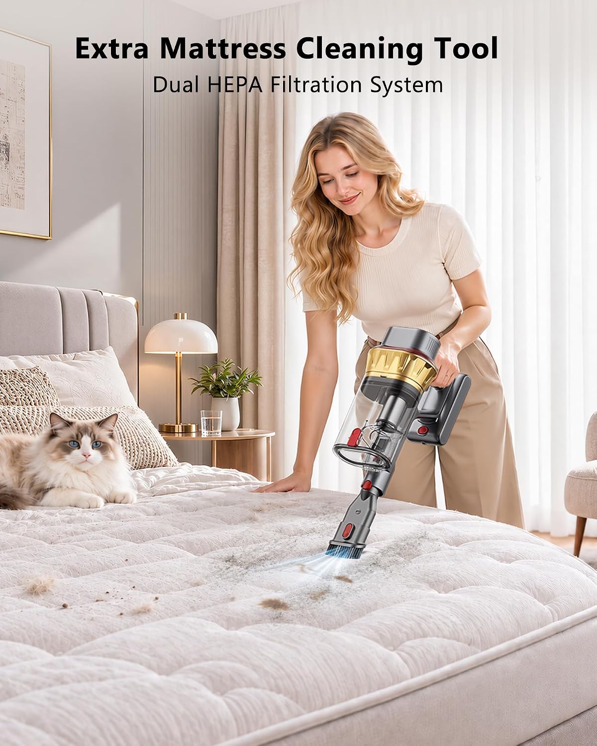 Thumbnail 5 de AIPOWAY 650W 55KPA Cordless Vacuum — 75 min 🧹