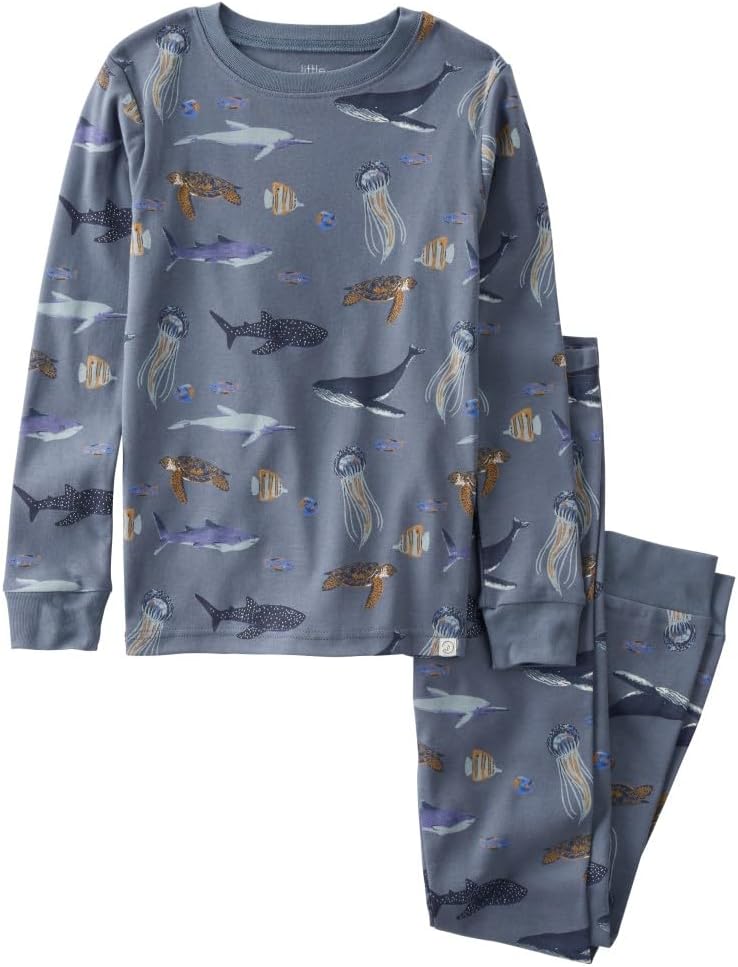 Detalle de Little Planet by Carter's Baby 2-Piece Pajamas Made With Organic Cotton
