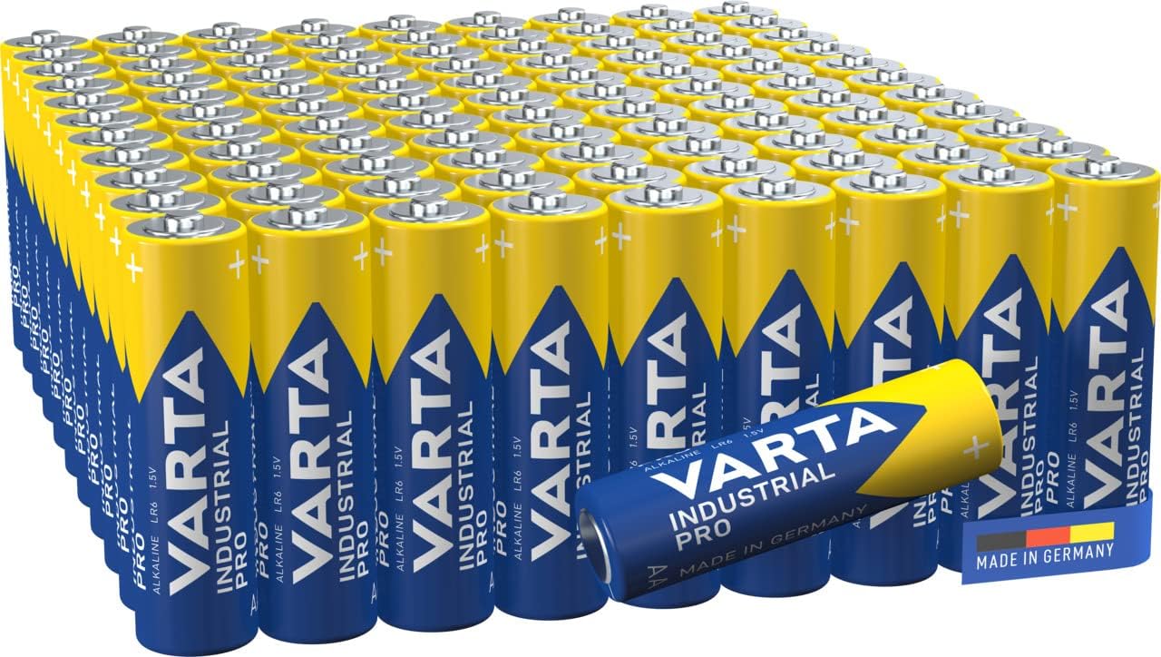 Detalle de VARTA Batterien AAA Industrial Pro 40 Stück – Alkaline, 1,5 V, Made in Germany