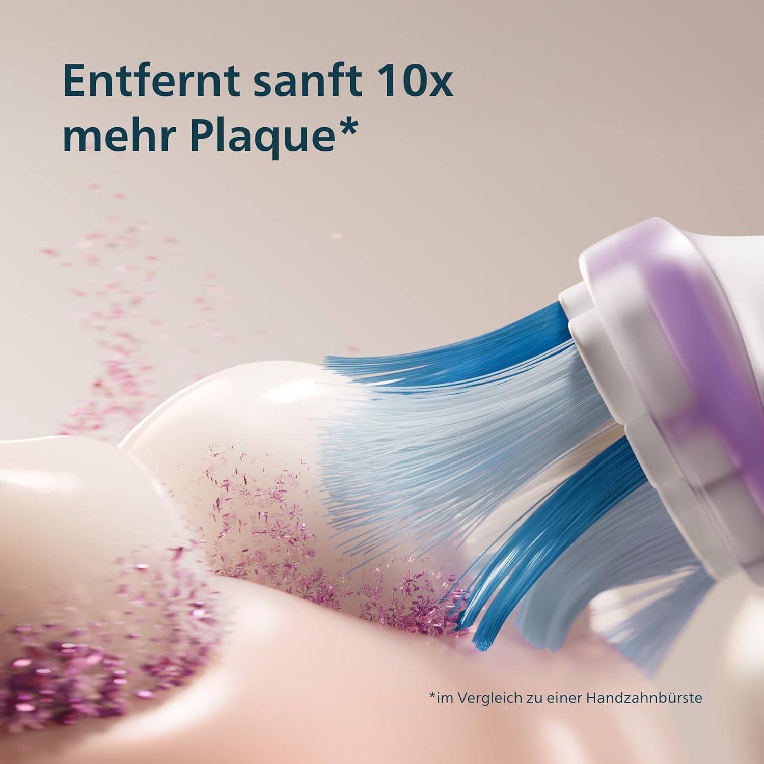 Thumbnail 4 de Philips Sonicare 7100 HX7420/08 – Schallzahnbürste mit App, 4 Putzmodi, 3 Intensitätsstufen