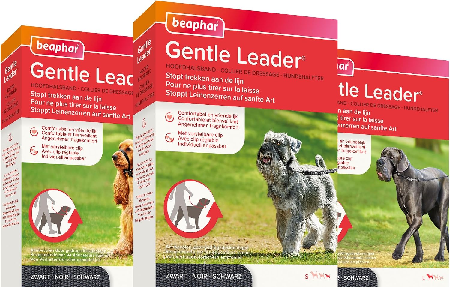 Thumbnail 6 de BEAPHAR Gentle Leader Hundehalfter S schwarz
