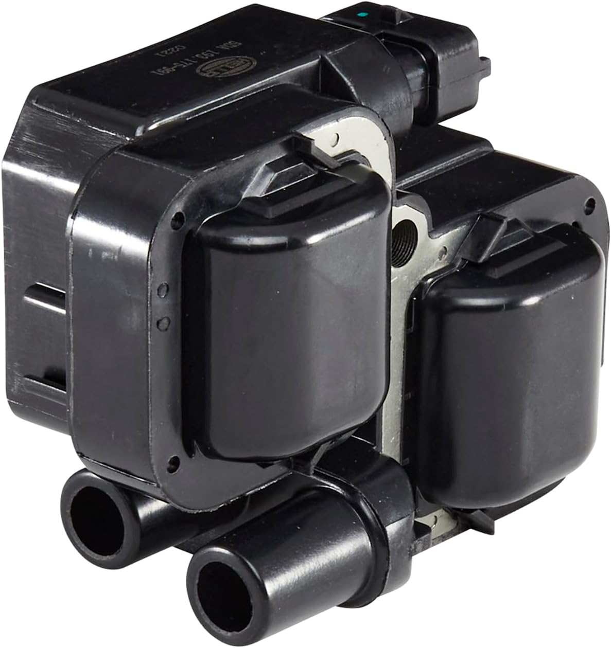 Detalle de Bobine d’allumage HELLA 5Da 193 175-991, 12V, 3 pôles, bloc bobine vissé
