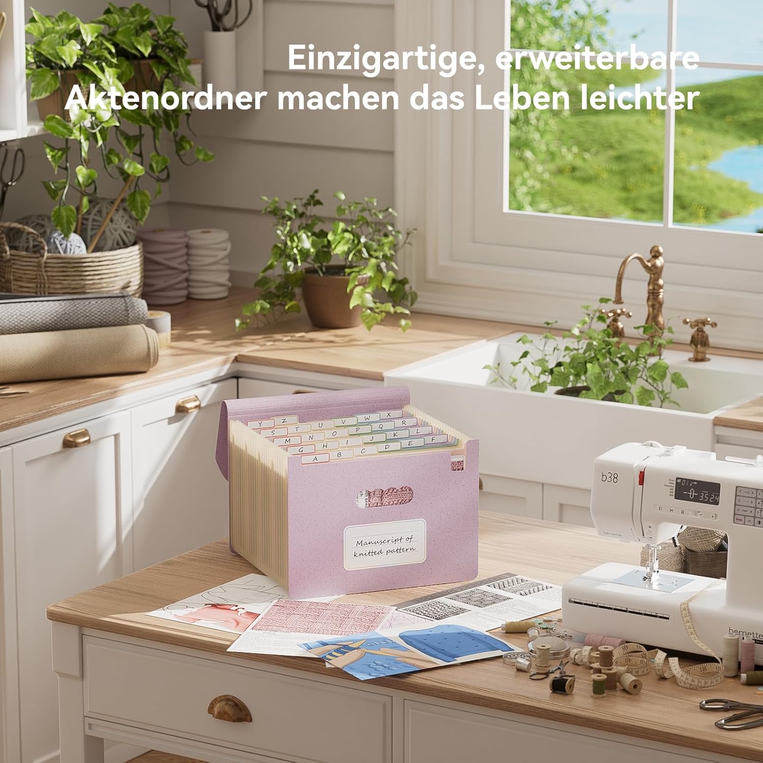 Thumbnail 5 de EcoStash Dokumentenmappe A4 26 Fächer 📁