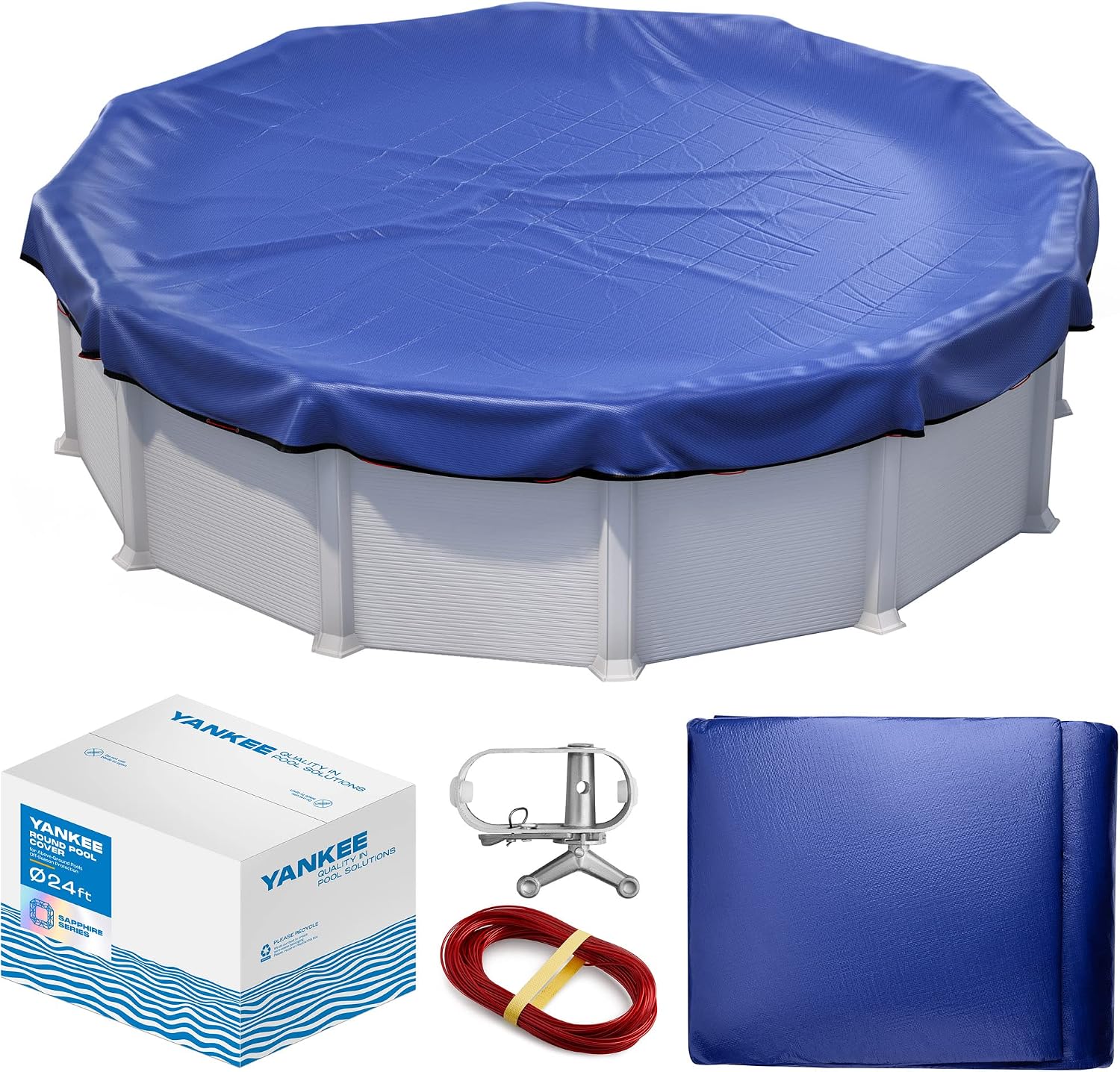 Detalle de Yankee Pool Pillow YPC-RO- 24 Round Above-Ground Winter Pool Cover