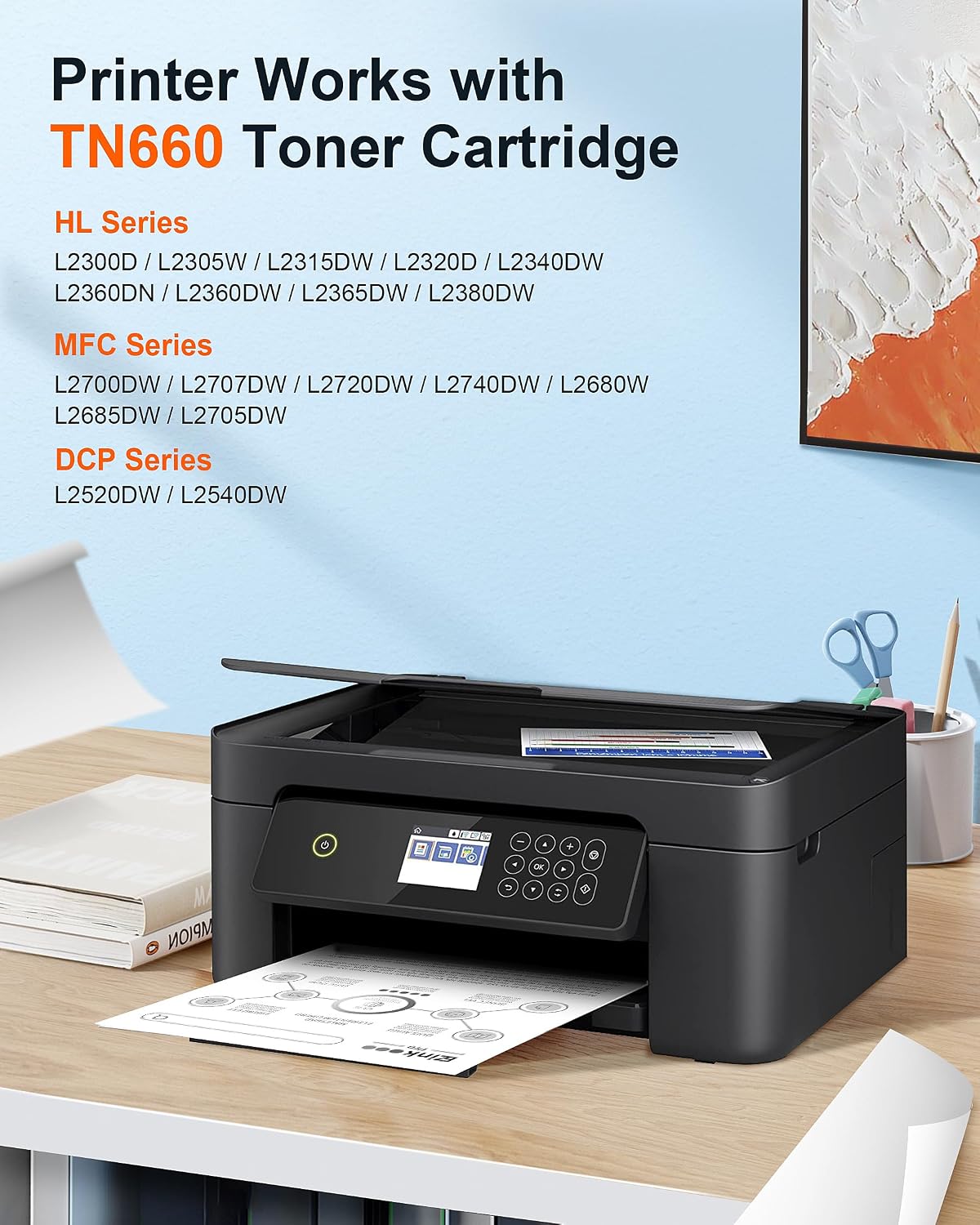 Detalle 2 de E-Z Ink Pro TN660/TN630 Compatible Black Toner Cartridges, 4-Pack