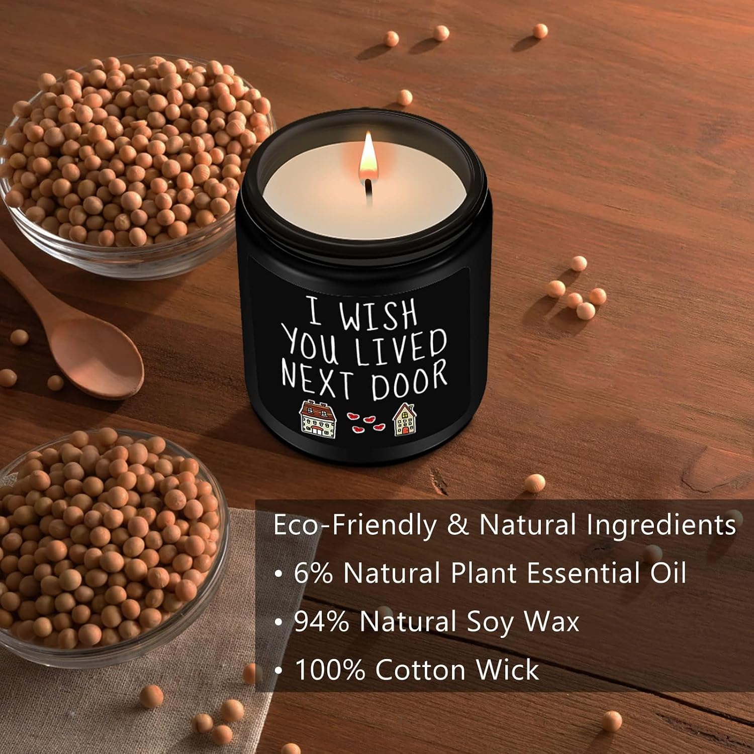 Detalle 2 de Scented Candle in a Reusable Jar