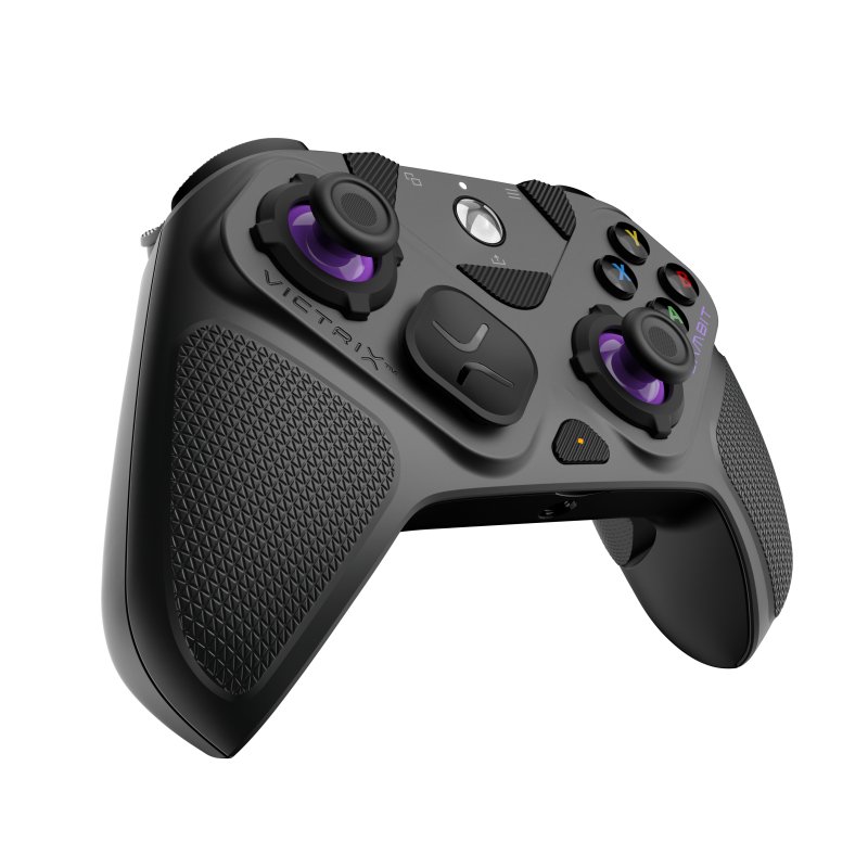 Detalle de Victrix Gambit Dual Core Gamepad Gris de PDP: rendimiento de torneo a tu alcance