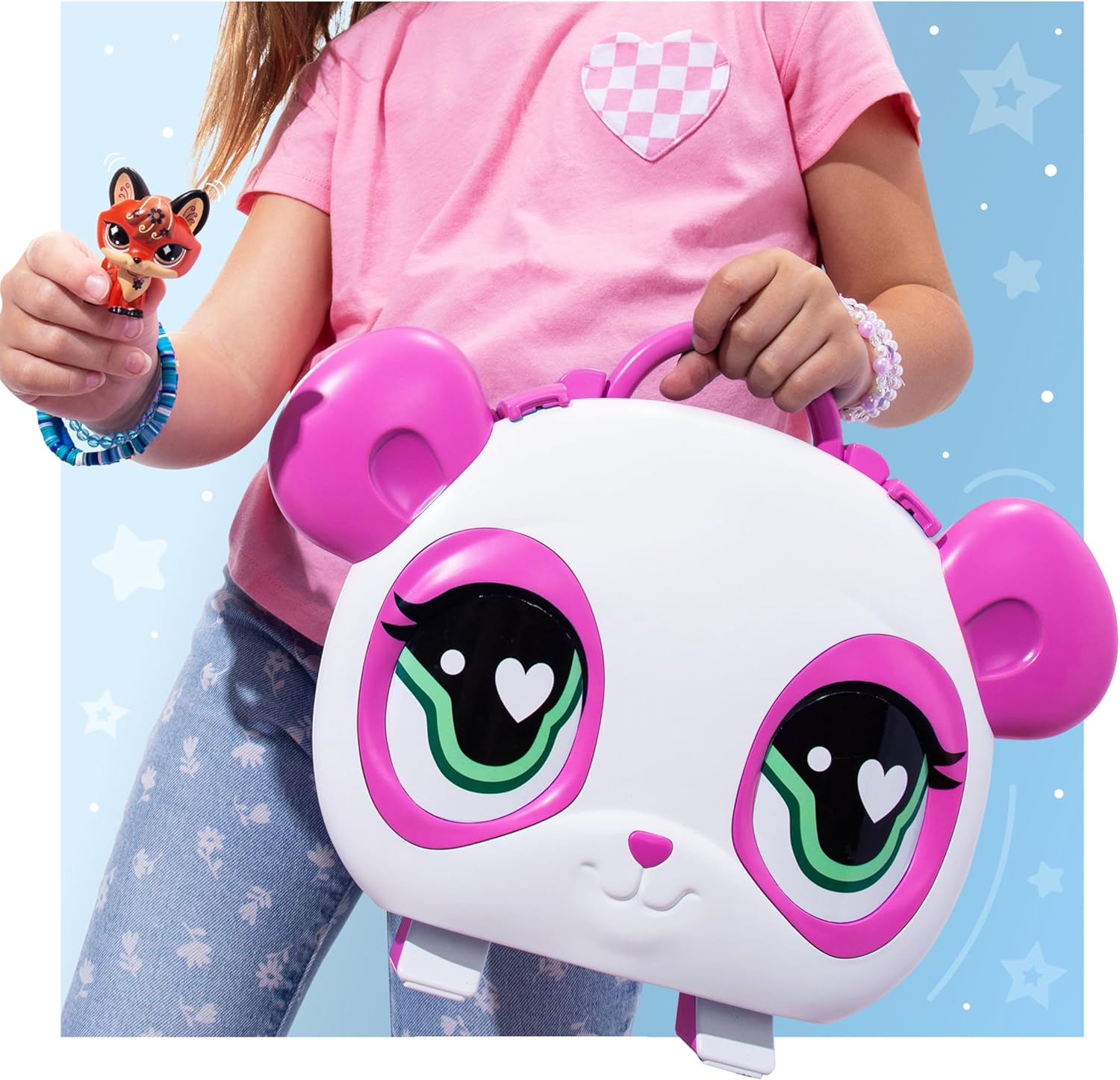 Detalle de Littlest Pet Shop Collect & Display Collection - Series 4 Gen 7 Authentic Bobble Head (Amazon Exclusive Gift Set)