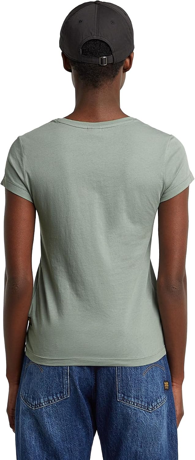 Detalle de G-STAR Women’s Moto Slim U-Neck Top