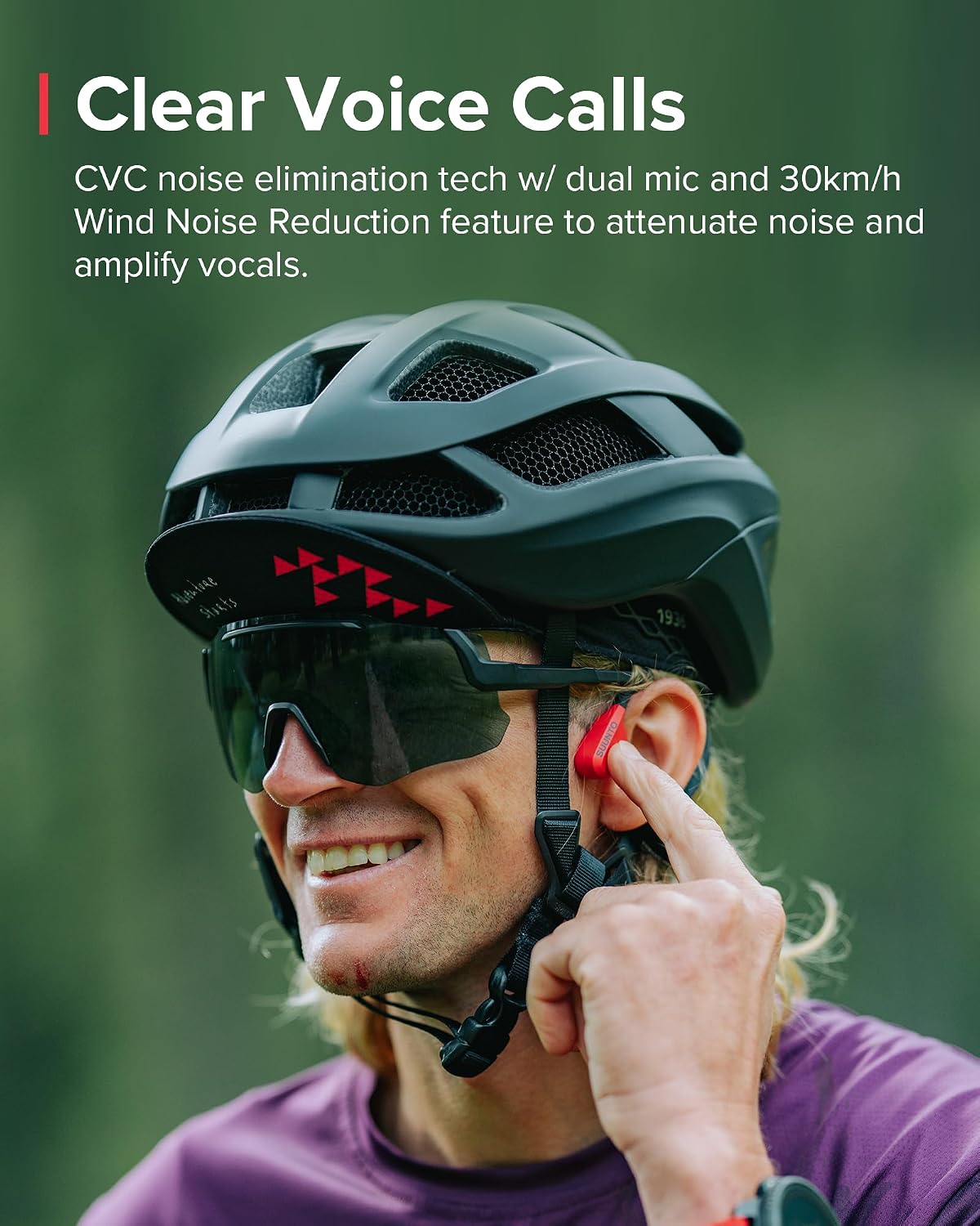 Detalle de Suunto bone conduction headphones, Wing