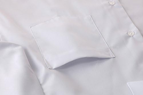 Detalle de Catch(キャッチ) S447031 男子長袖スクールシャツ 形態安定・速乾・二段階カフス
