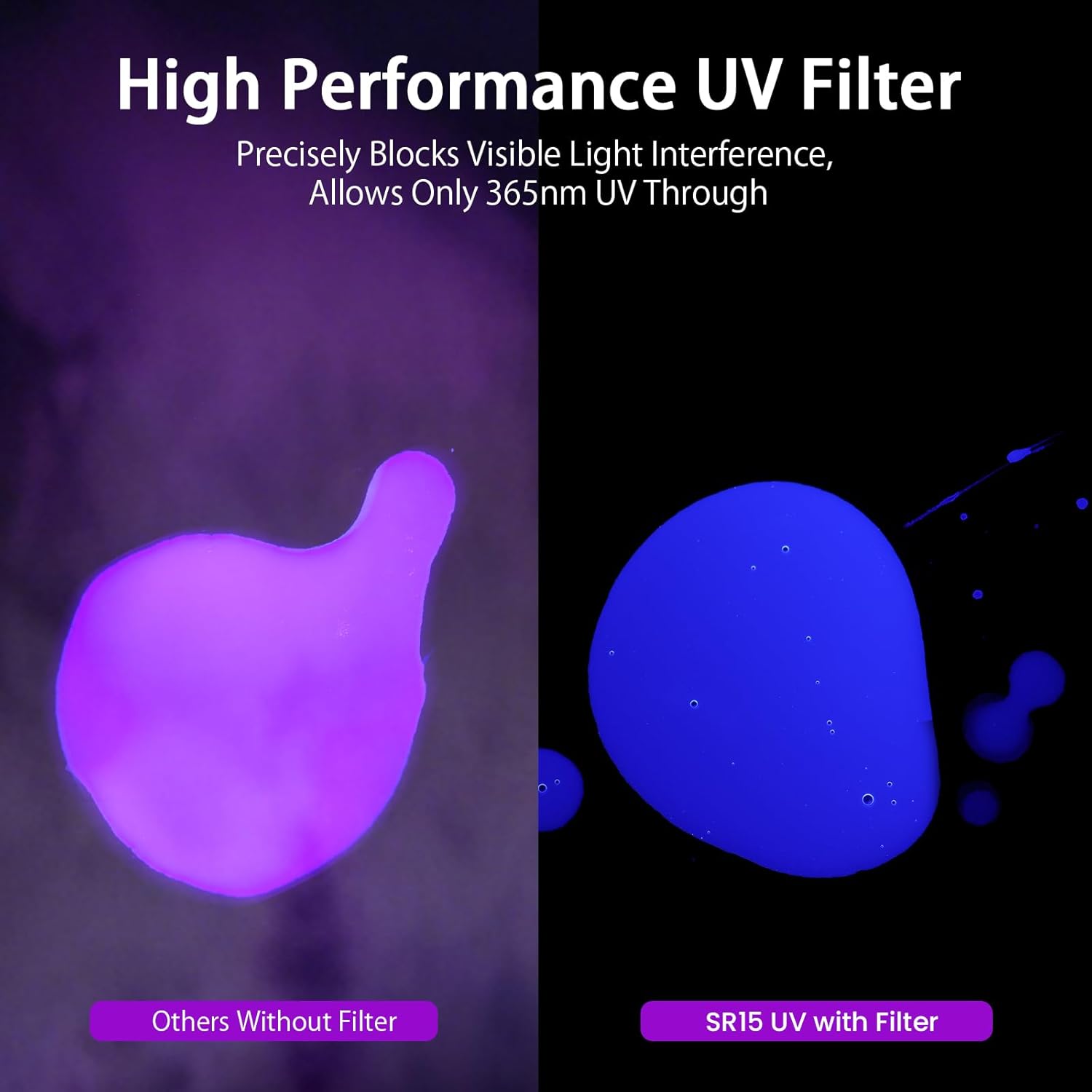 Thumbnail 1 de Sofirn SR15 UV Torch: 365 nm Black Light for Precision Detection