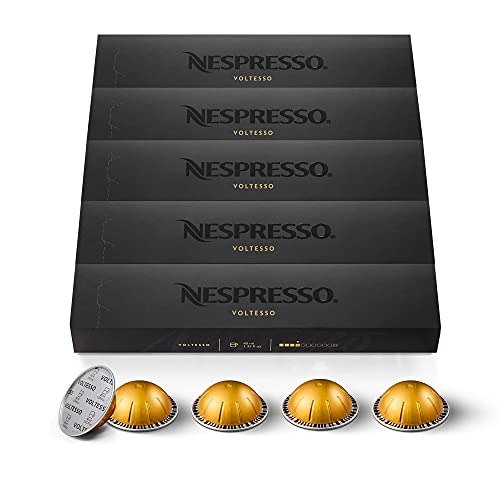 Detalle de Nespresso Vertuo Voltesso Espresso – 50 Capsules