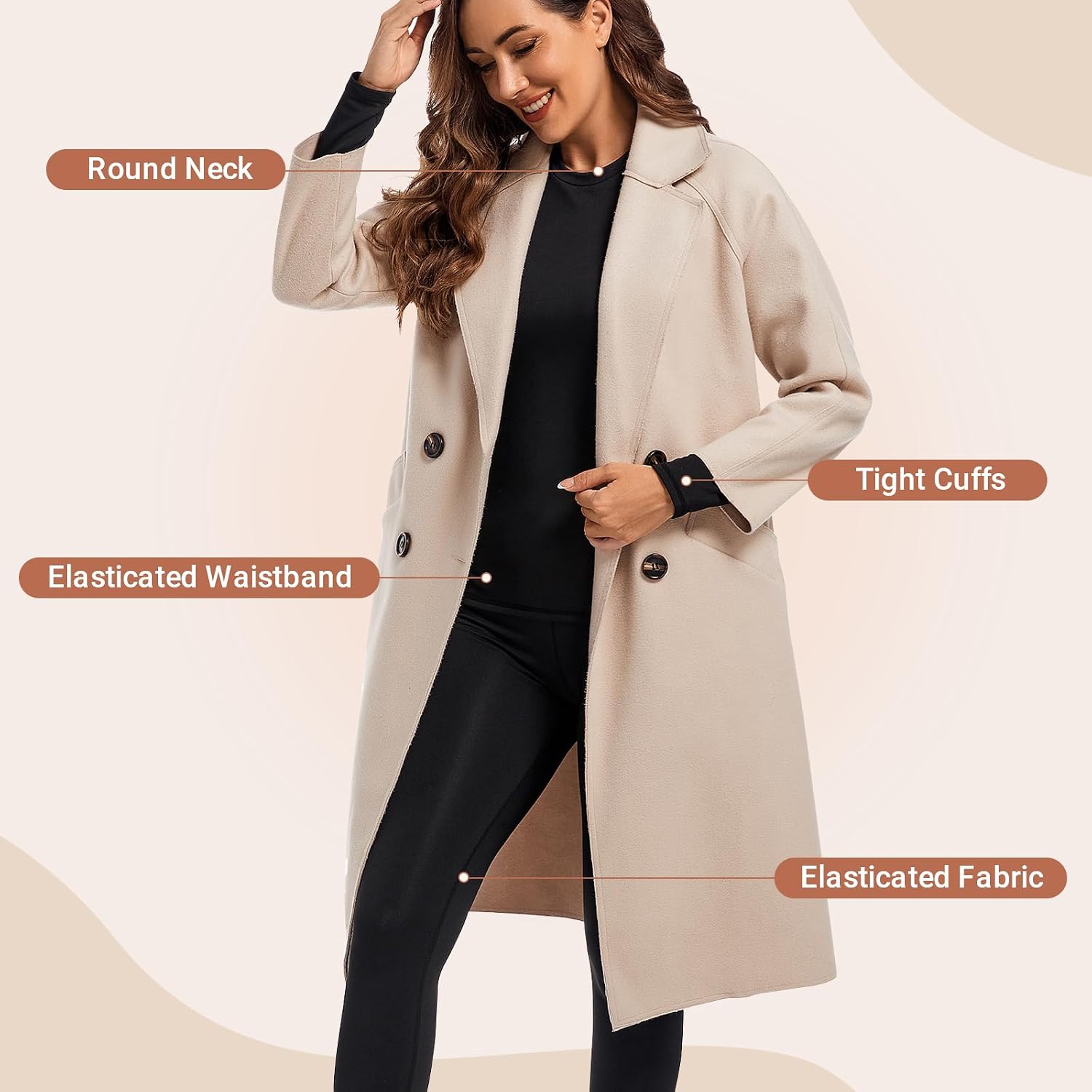 Thumbnail 4 de Leeboom Thermounterwäsche Damen Set 90% Polyester 🧣