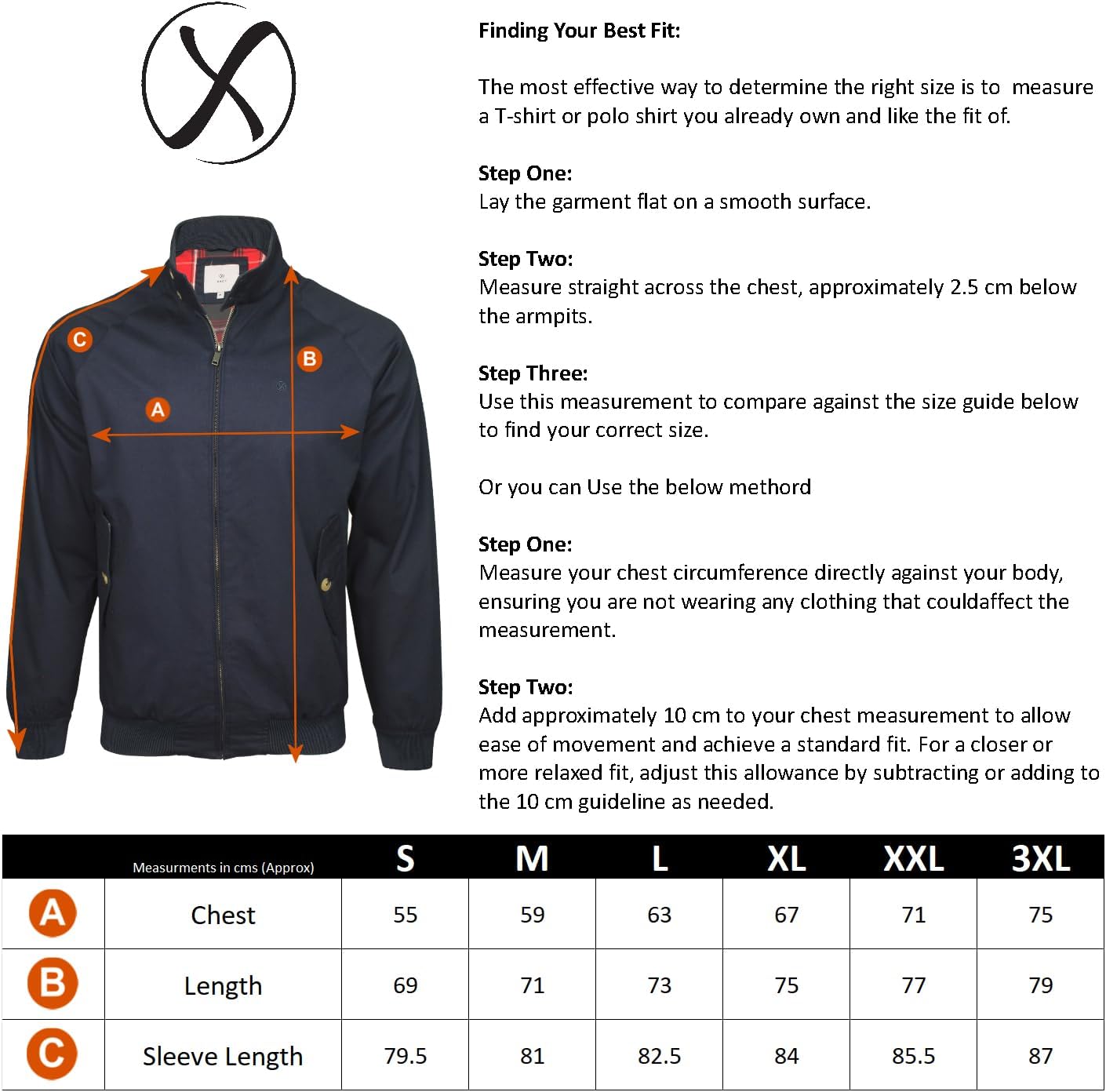 Thumbnail 6 de Xact Veste Harrington Classique en Coton de Transition pour Hommes avec Doublure à Carreaux