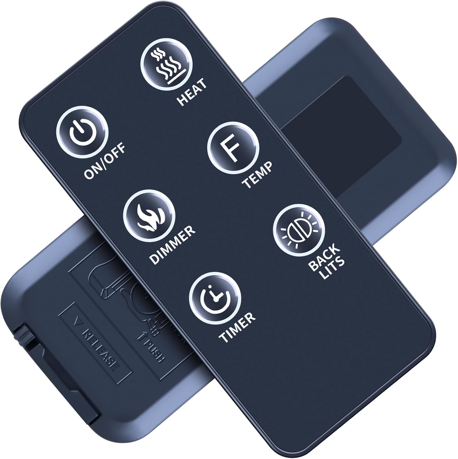Thumbnail 5 de TCNOUMT 6-Button Replacement Remote Control for Mainstays Wall Mounted Electric Fireplaces