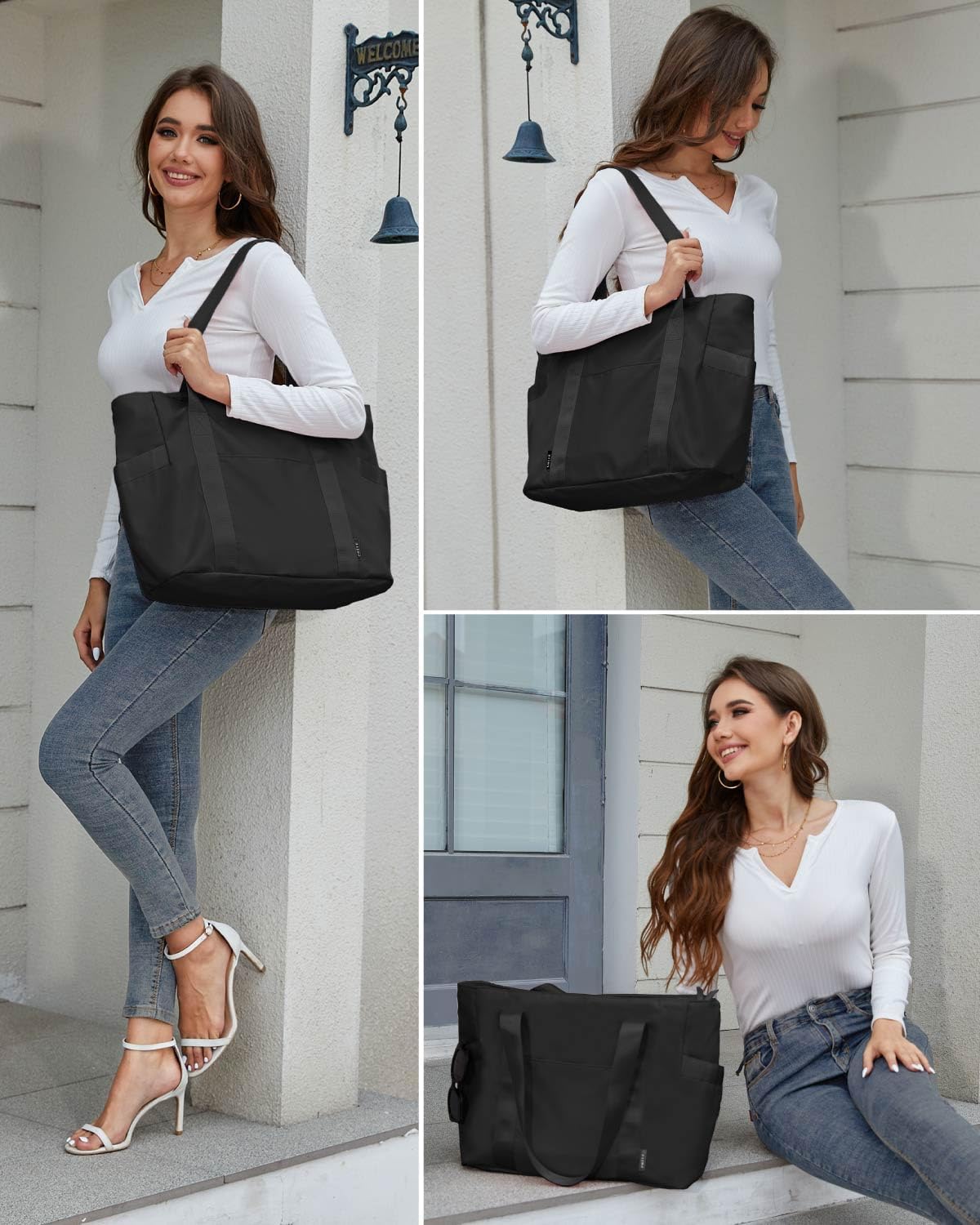 Thumbnail 6 de Prite women’s tote/“weekender” bag with 16 inch laptop compartment