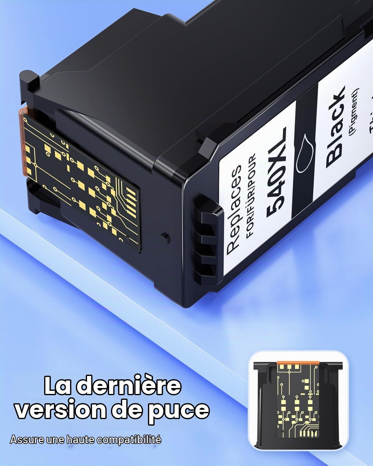 Thumbnail 1 de INK4U 540XL 541XL inktcartridges voor Canon Pixma, zwart en kleur