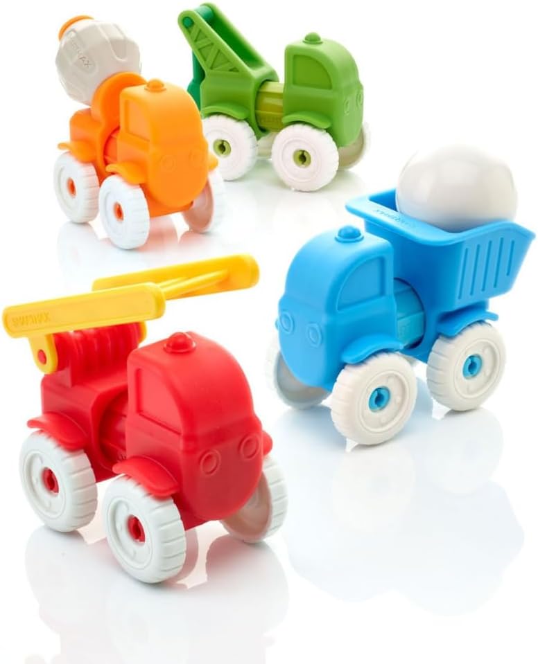 Detalle de SmartMax My First Vehicles Magnetic Play Set, 13 Pieces