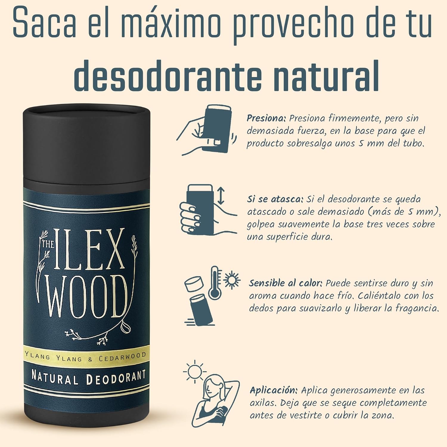 Thumbnail 4 de The Ilex Wood Desodorante natural cedro