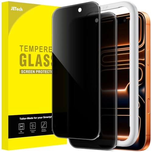 Detalle de JETech Pellicola Protettiva Privacy per iPhone 17 Pro Max, 2 Pezzi