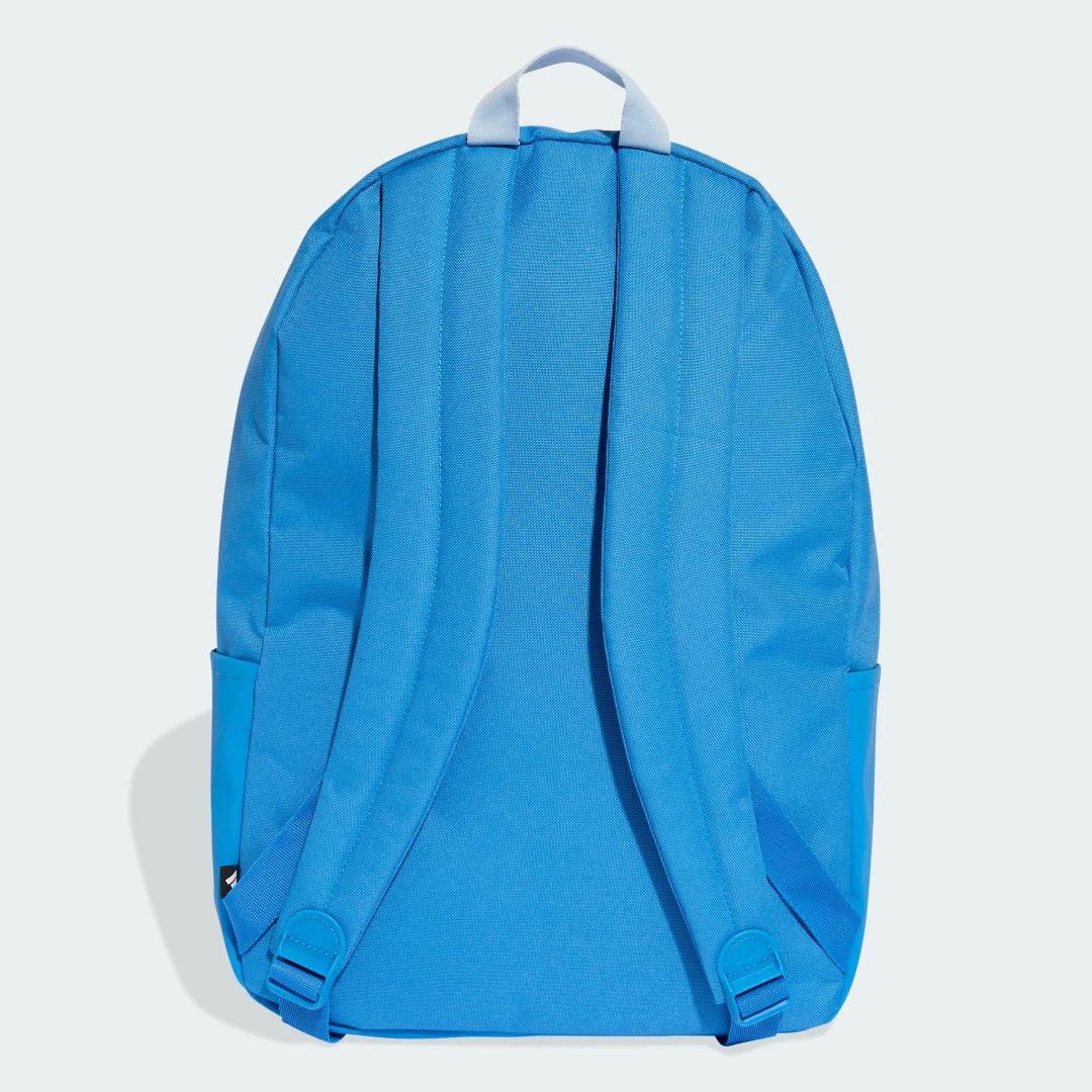 Detalle 2 de Mochila con cinta Adidas Classic (azul) - compañera diaria de estilo y comodidad