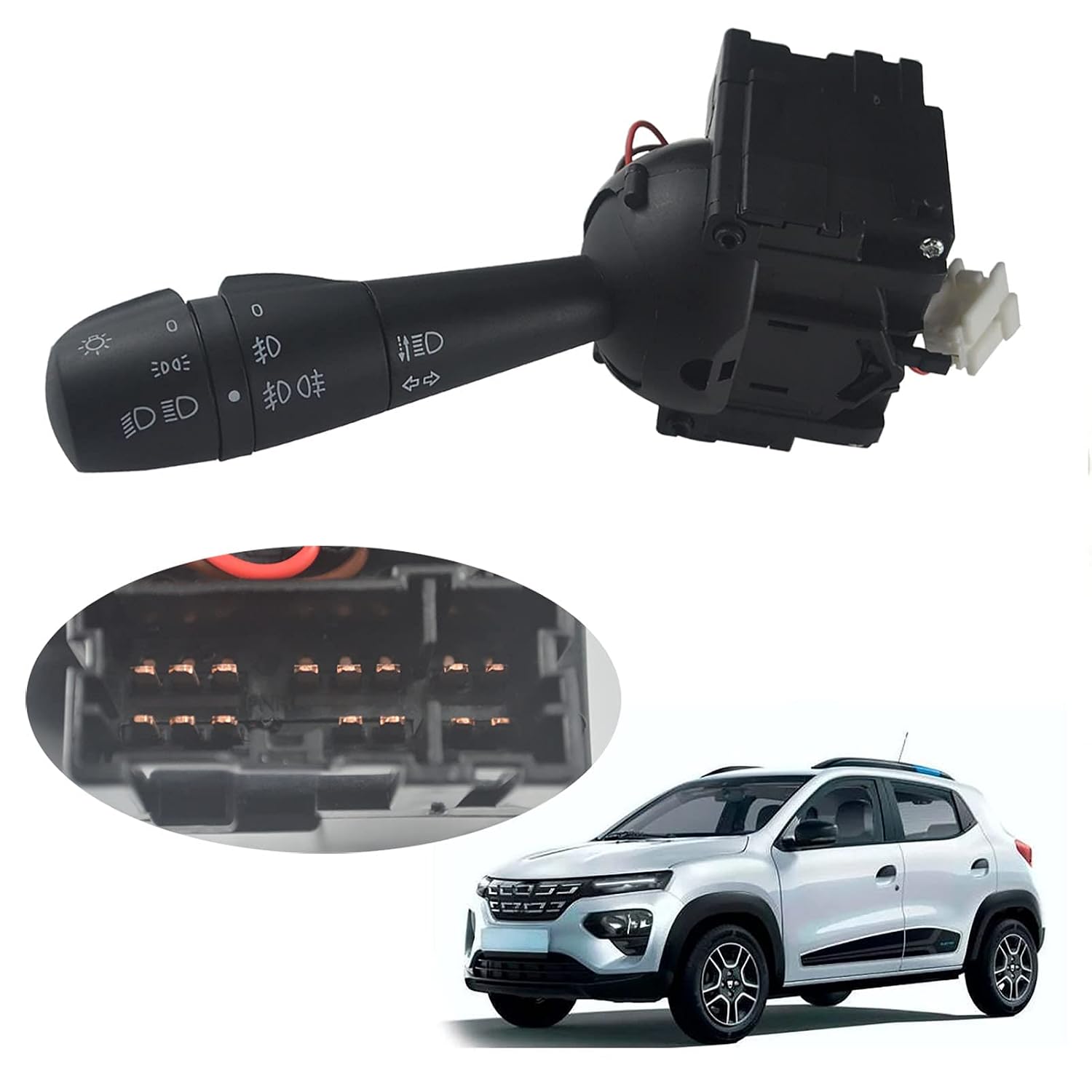 Detalle de FanPaYY Steering Column Light Switch 8201167981 – Replacement for Clio IV, Trafic III, Twingo III and more