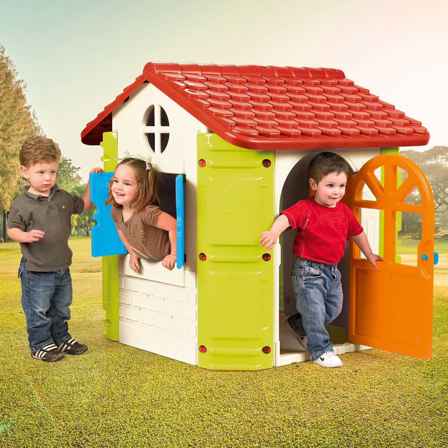Thumbnail 2 de Feber-House Casa Infantil de Jardín Exterior para Niños 🏡