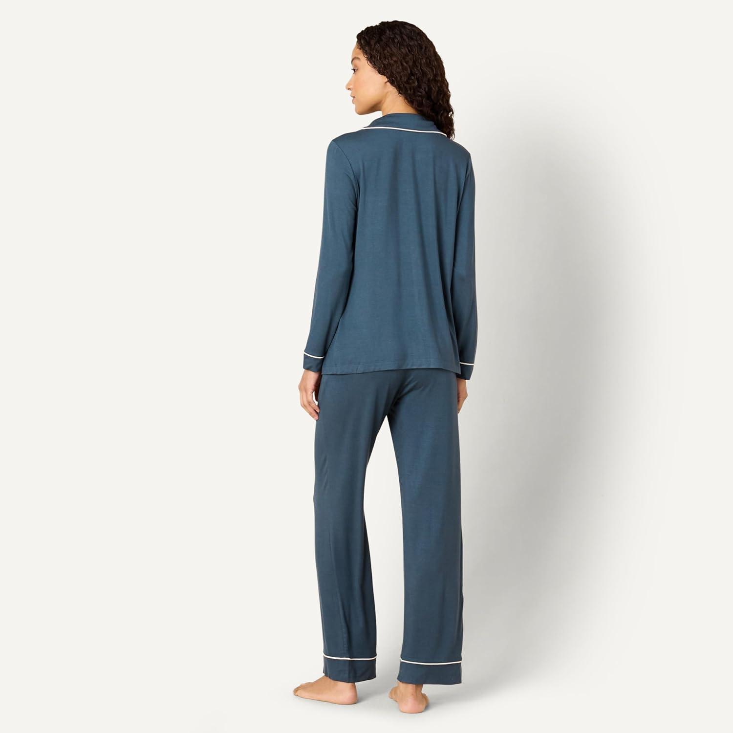 Thumbnail 2 de Amazon Essentials x Sofia Grainge women’s stretch modal long-sleeve pyjama set