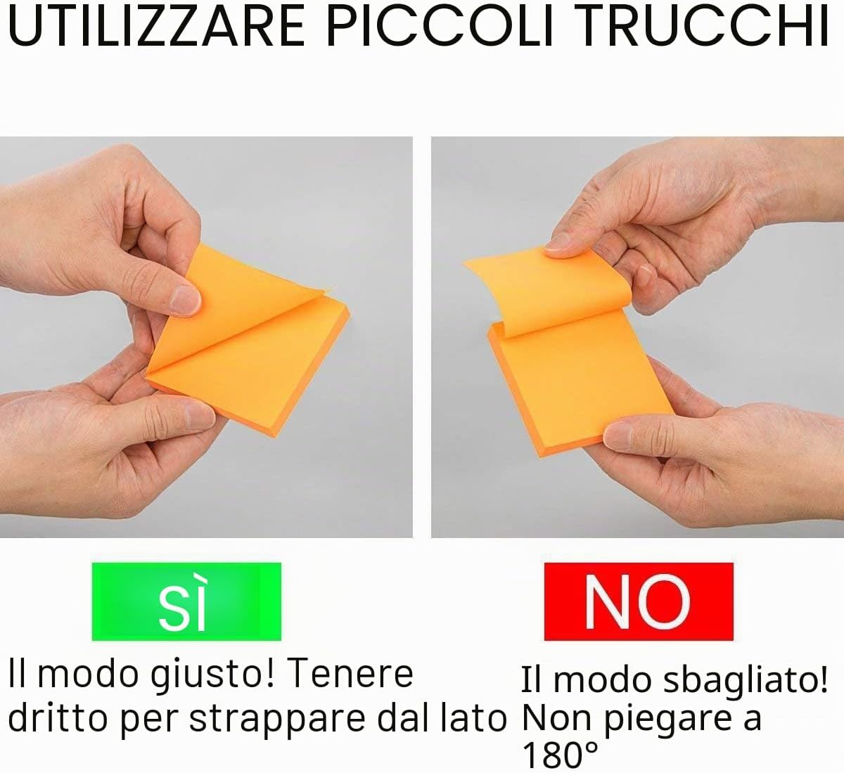 Detalle de ZCZN Foglietti Adesivi Multicolor 76x76 mm – 24 blocchetti, 6 colori, 100 fogli ciascuno