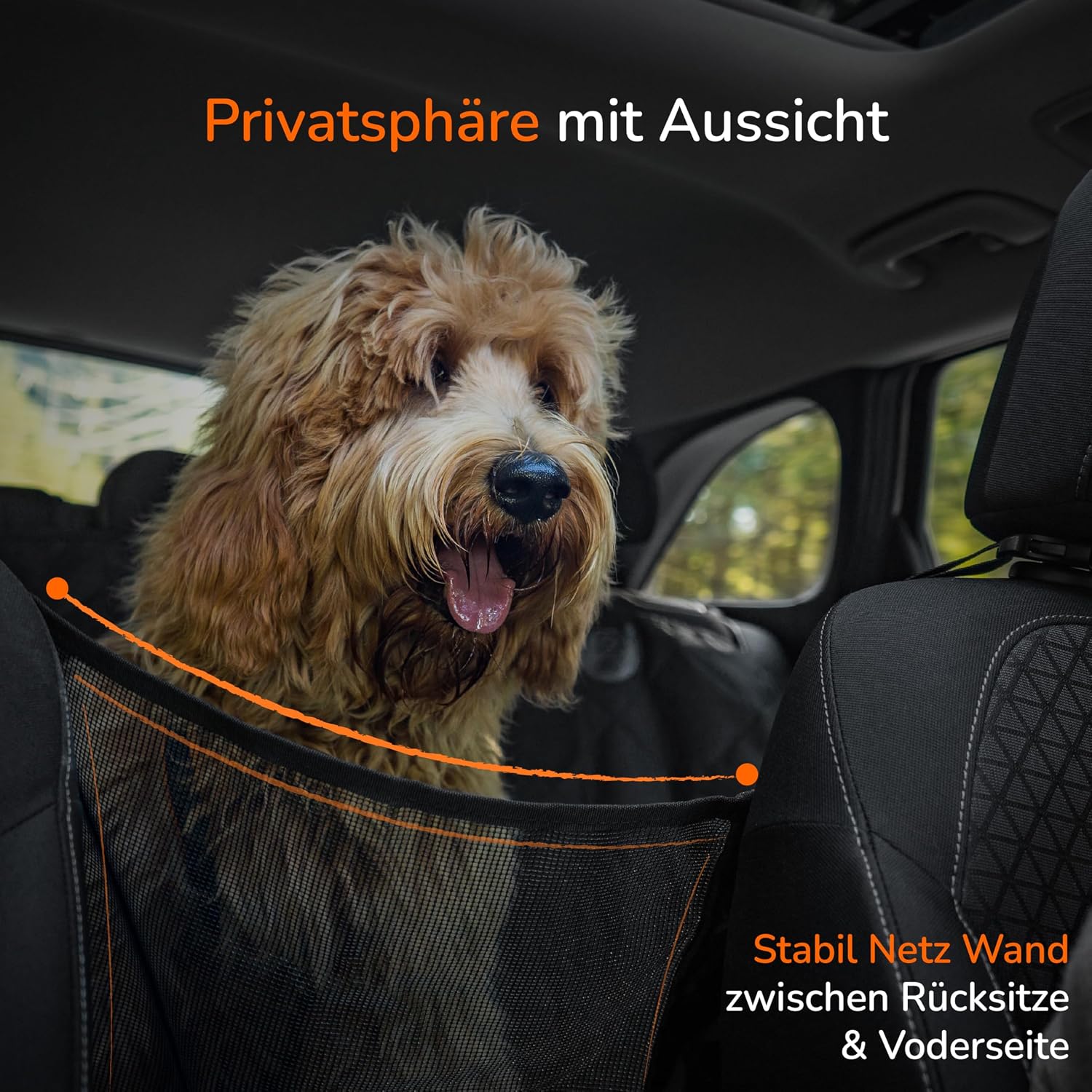 Thumbnail 5 de Upgrade4cars Hundedecke Rückbank wasserdicht