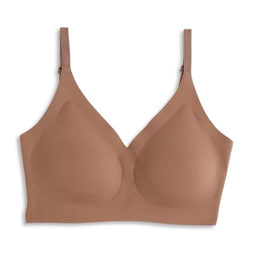 Detalle de Cotonella Reggiseno Invisible in Morbida Microfibra – Coppe Estraibili, Senza Ferretto e Spalline Regolabili, Art. ADC17