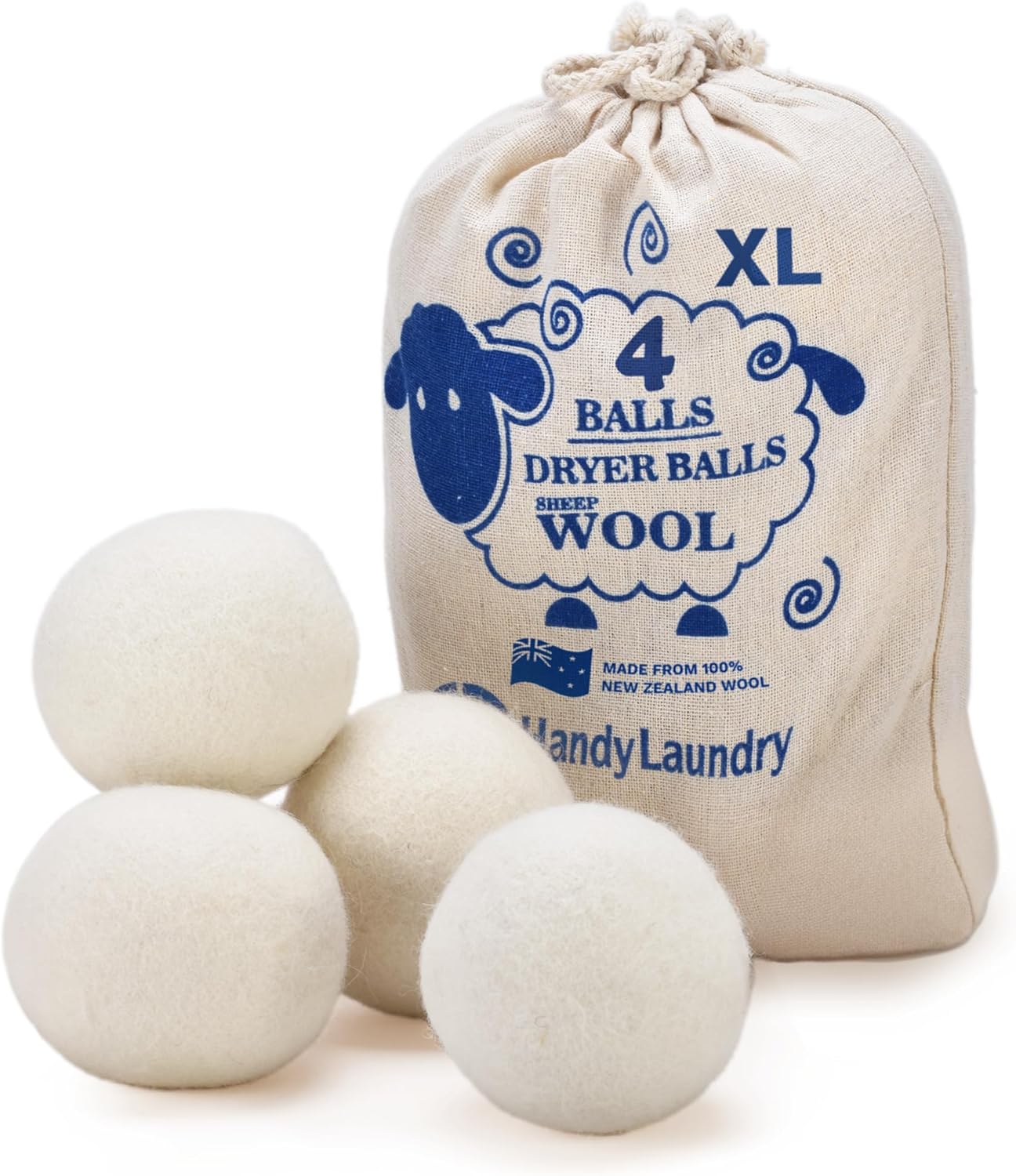 Thumbnail 6 de Handy Laundry Wool Dryer Balls, 6 pack