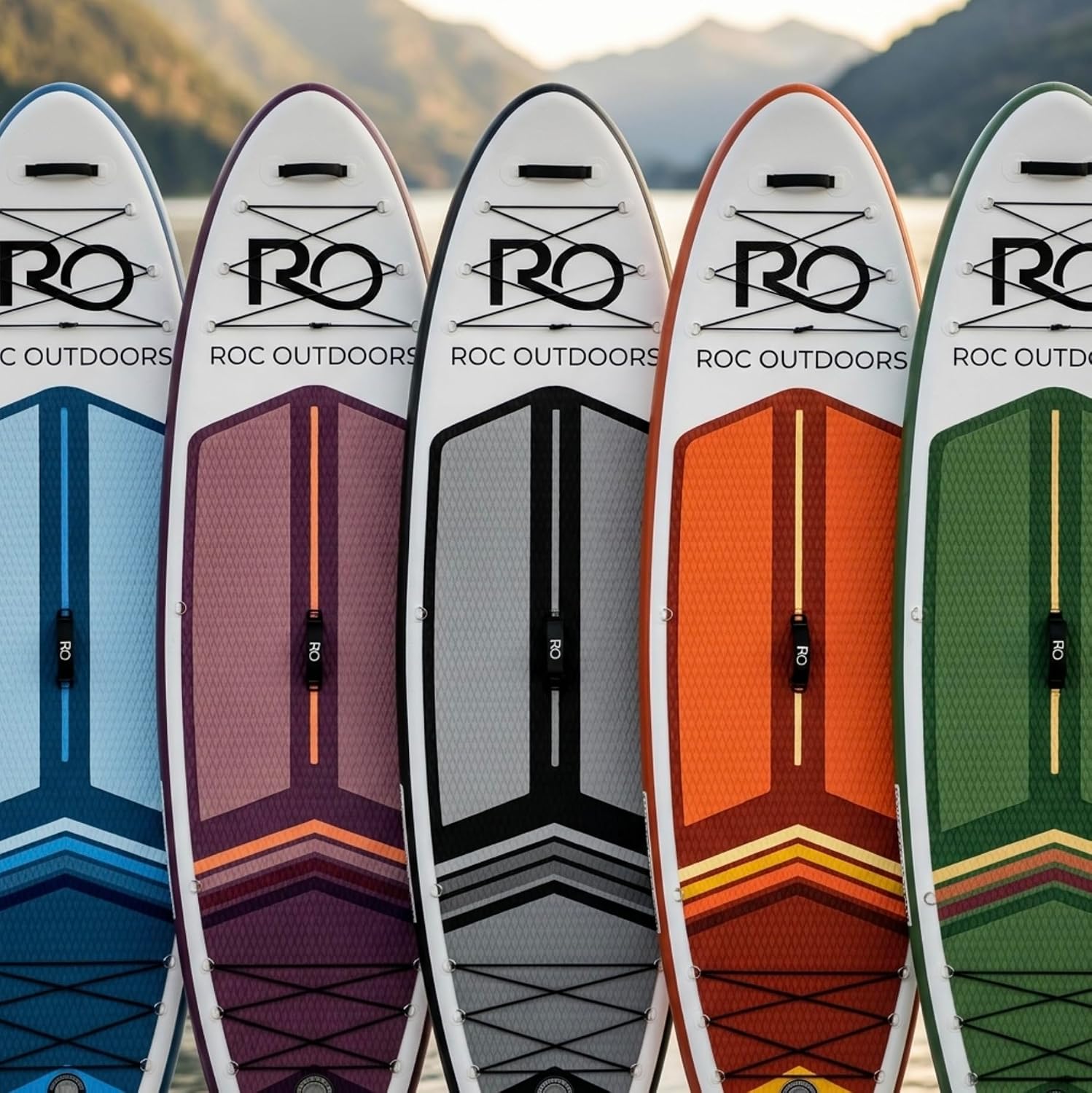 Thumbnail 6 de Roc Inflatable Stand Up Paddle Board 10'6" with Premium Paddle Board Accessories
