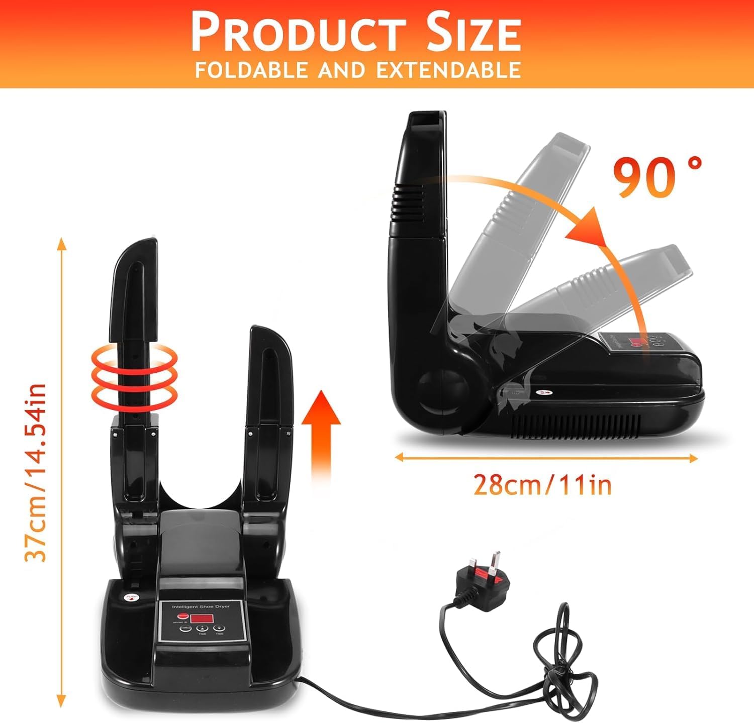 Detalle 2 de Boot Dryer with Timer for Shoes