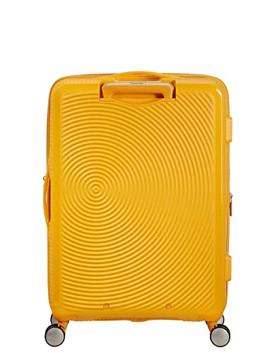 Detalle de American Tourister Soundbox – Valise Spinner M Extensible 67 cm en jaune doré, 71,5/81 L, 3,70 kg
