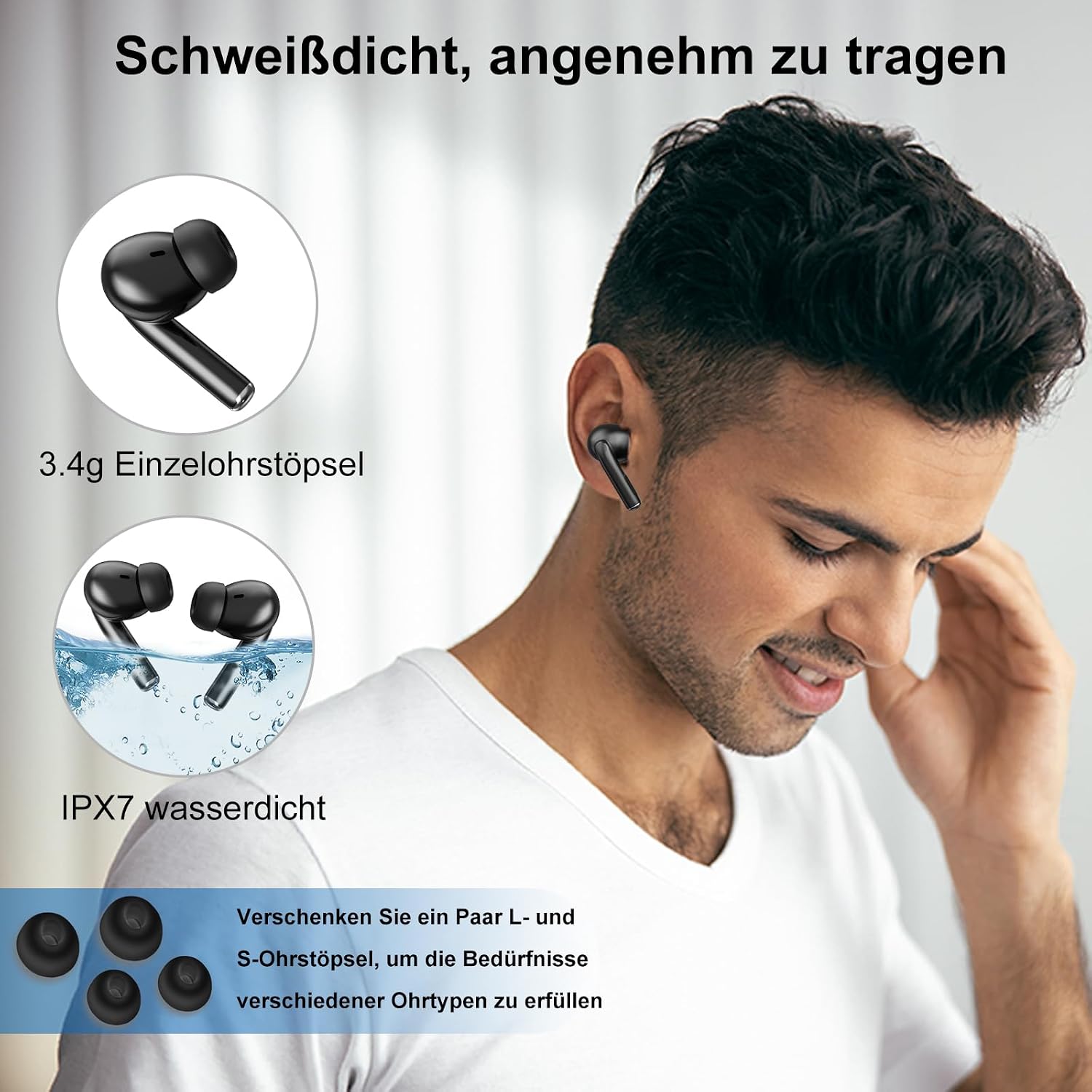 Thumbnail 5 de Bluetooth Kopfhörer Touchscreen 13