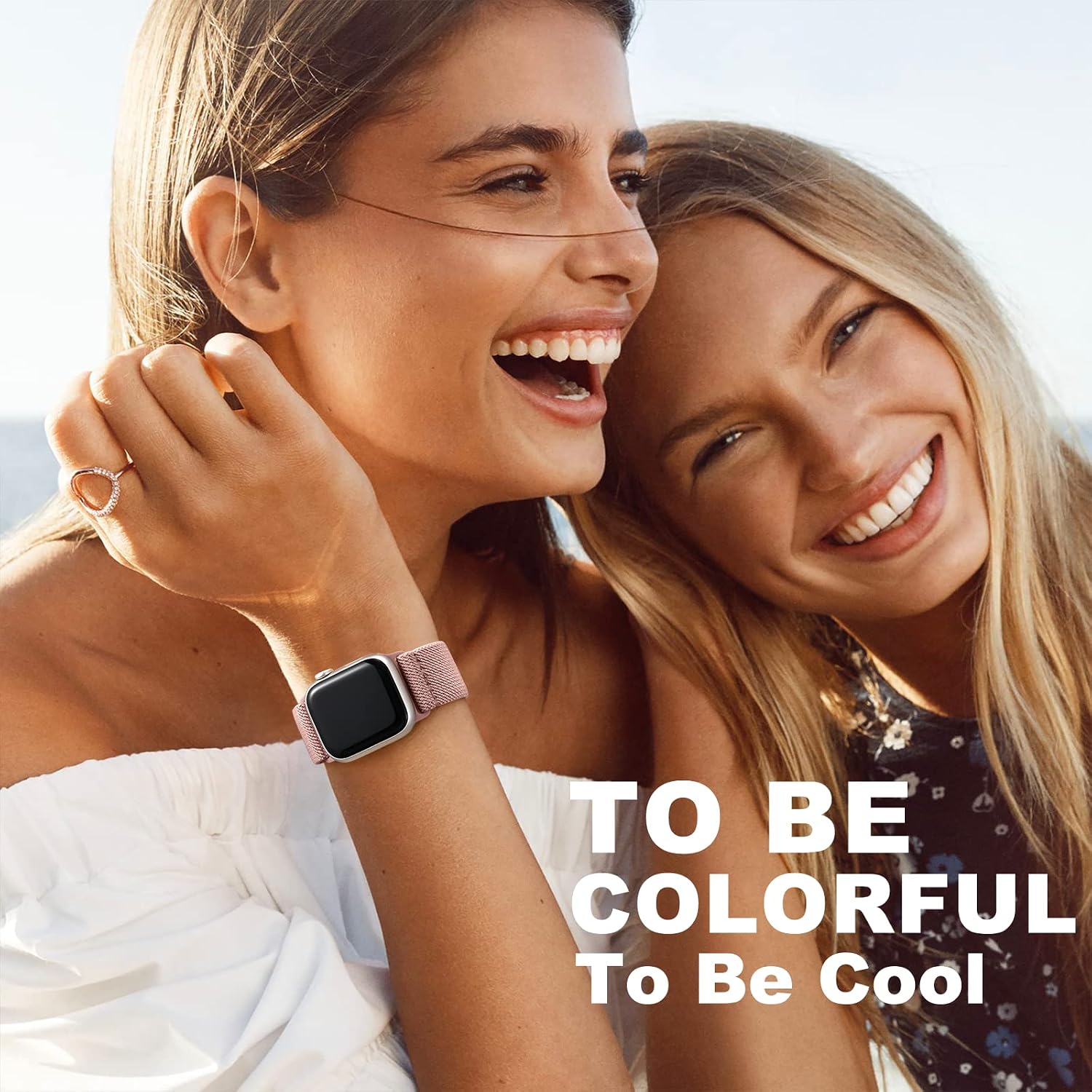 Detalle de Oielai Solo Loop Strap for Apple Watch 38–49mm