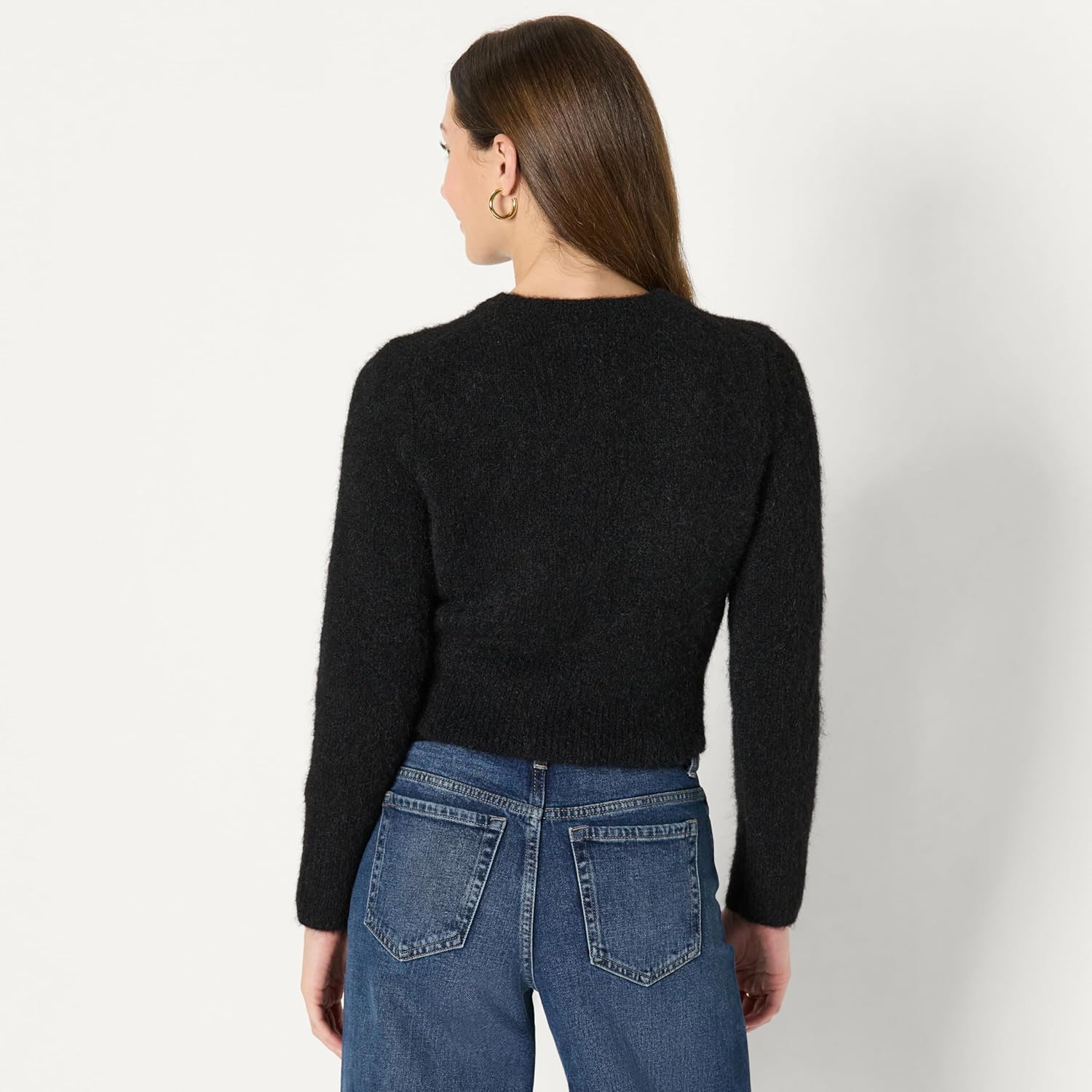 Thumbnail 1 de Amazon Essentials Women’s Regular-Fit Faux Mohair Button-Down Cardigan