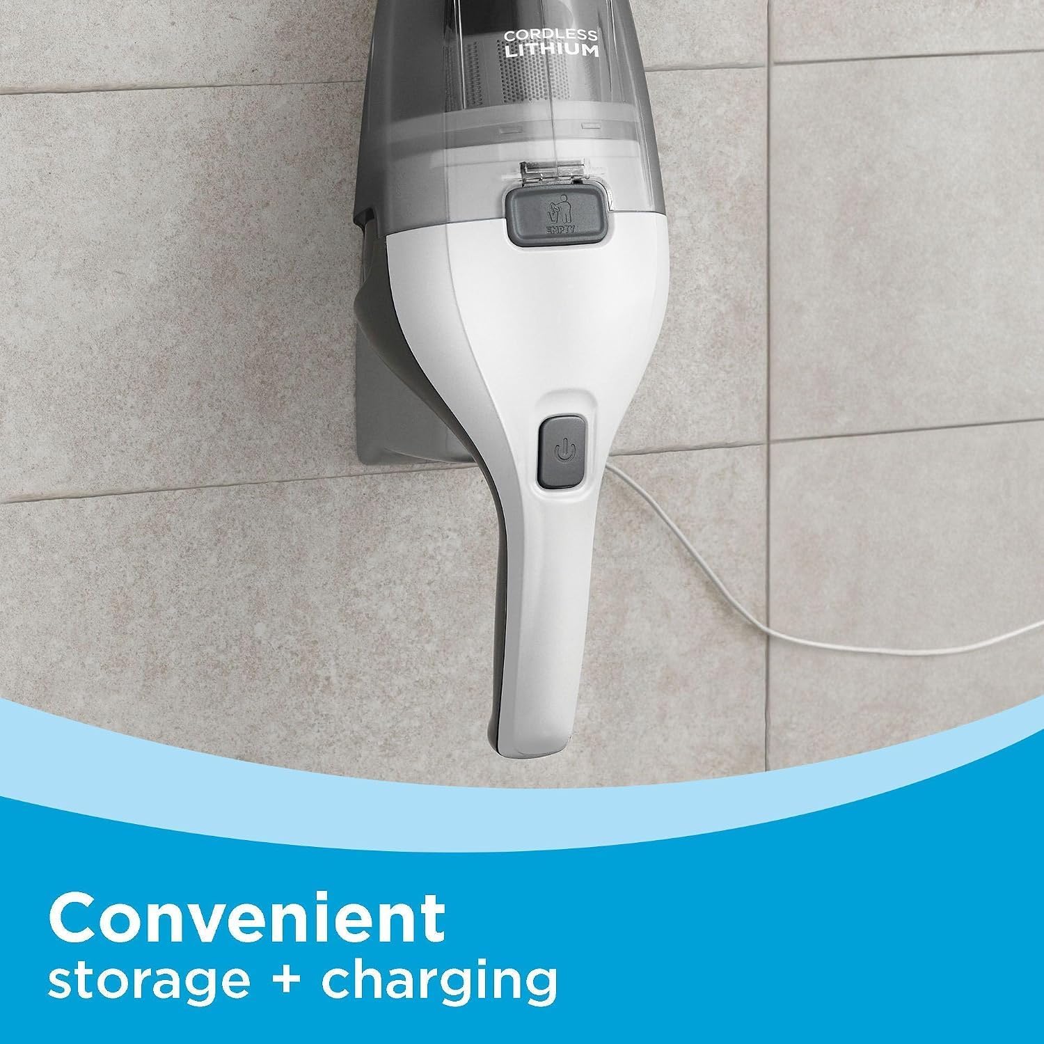 Thumbnail 6 de BLACK+DECKER dustbuster HNVC215B10 Cordless Handheld Vacuum (Wall Mount) — Portable Car & Home Cleanup