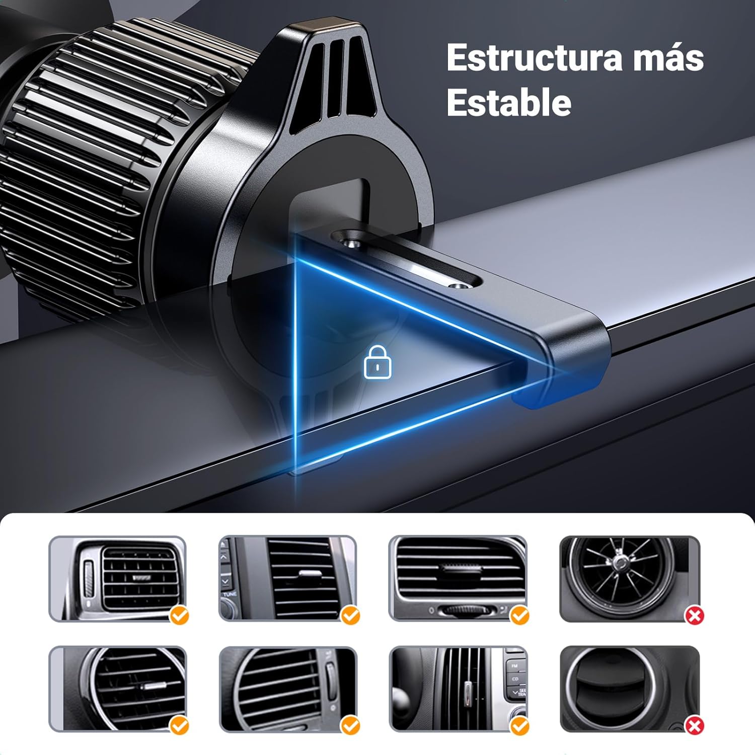 Thumbnail 6 de UGREEN Soporte Móvil Coche por Gravedad 360°