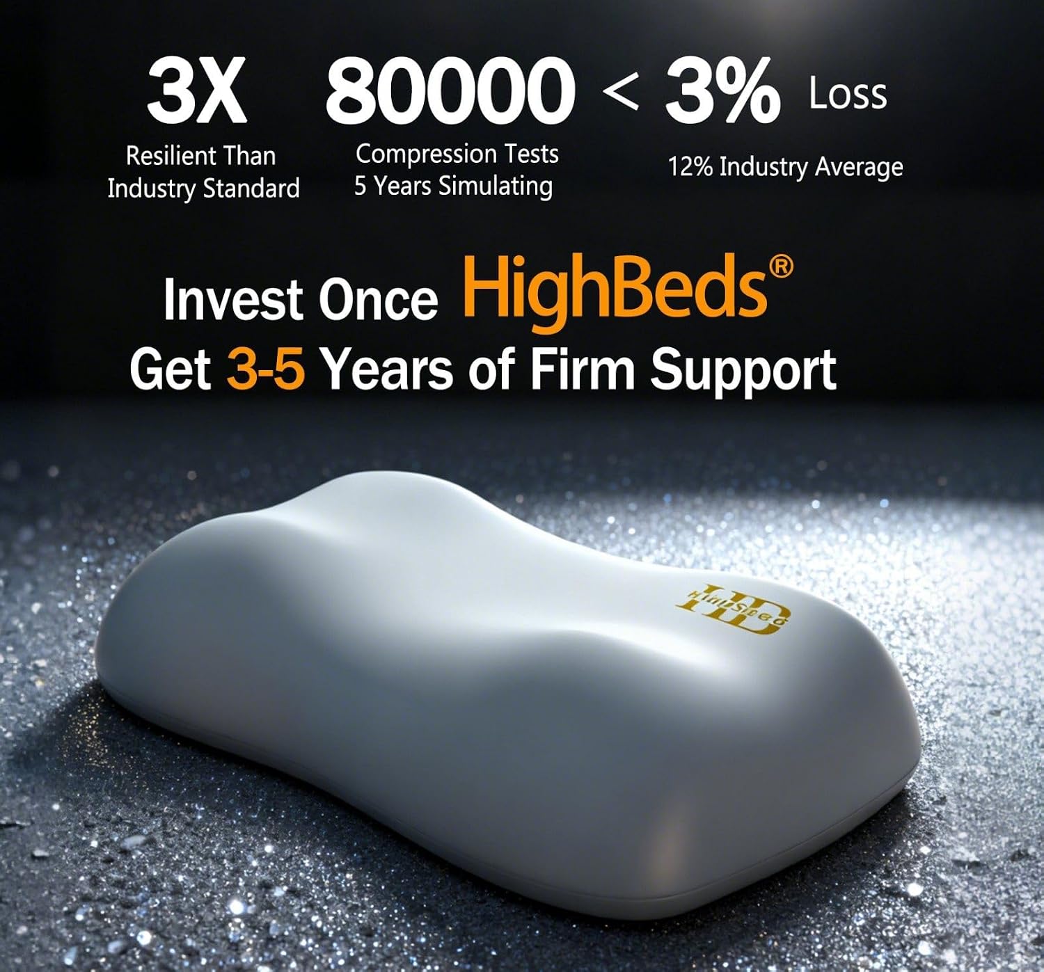 Thumbnail 4 de HighBeds Cervical Neck Pillow 8-hour