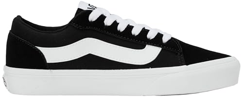 Detalle de Vans Hombre Zapatillas de Ante Vero en Black/White, 42.5 EU