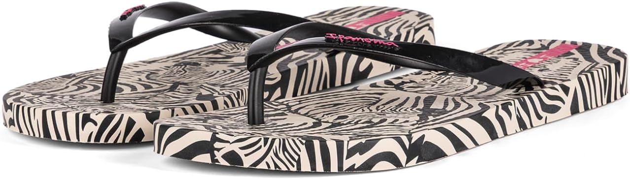 Thumbnail 4 de Ipanema Animal Print Vi Fem – tong femme à imprimé animal et brides métalliques