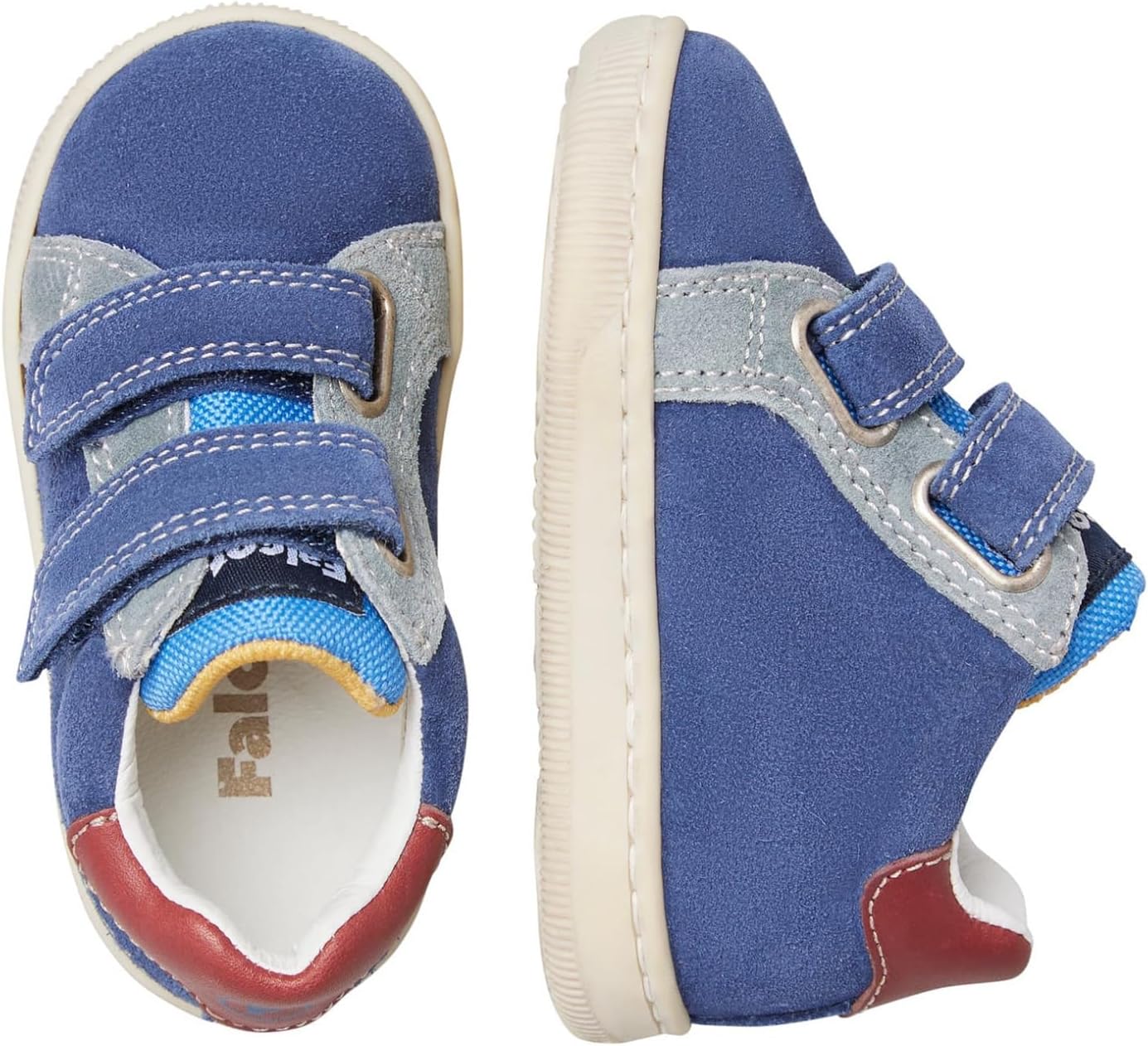 Detalle de Falcotto Sneakers in Pelle e Suede per i primi passi: stile e comodità da bambino