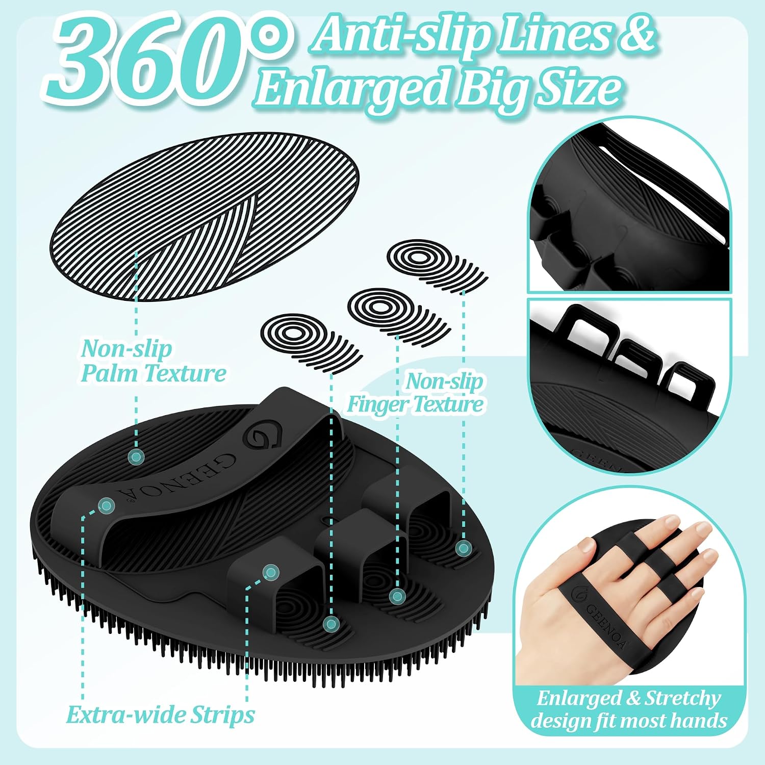 Thumbnail 6 de GEENOA Silicone Scrubber Set